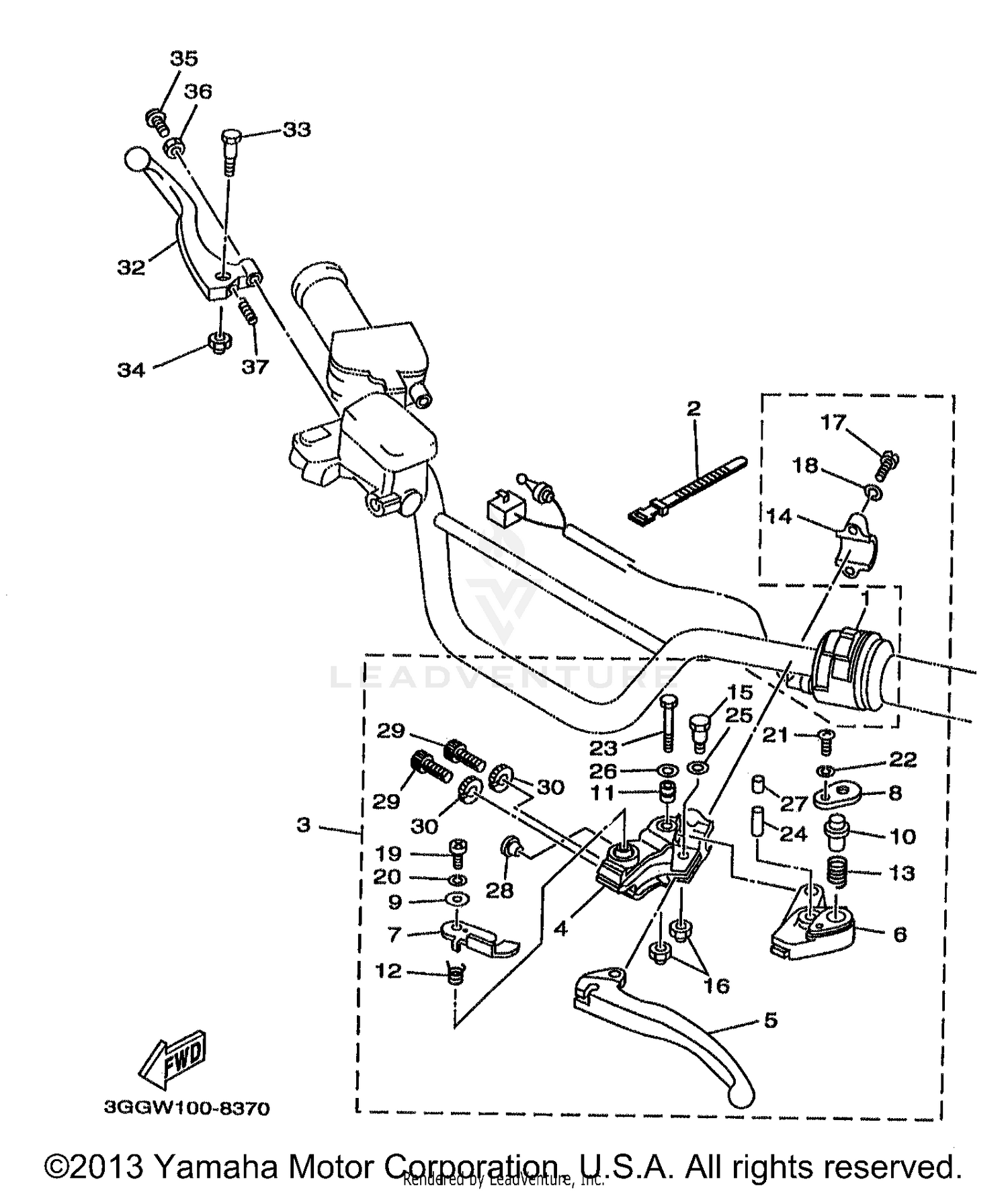 HANDLE SWITCH - LEVER