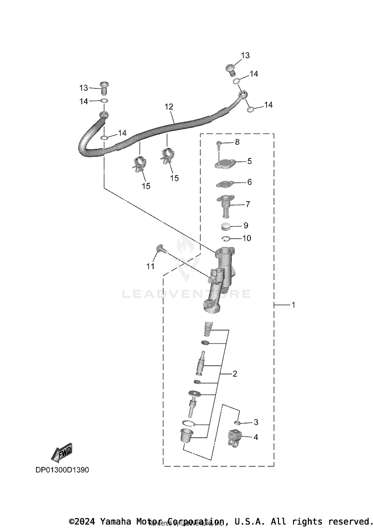 REAR MASTER CYLINDER