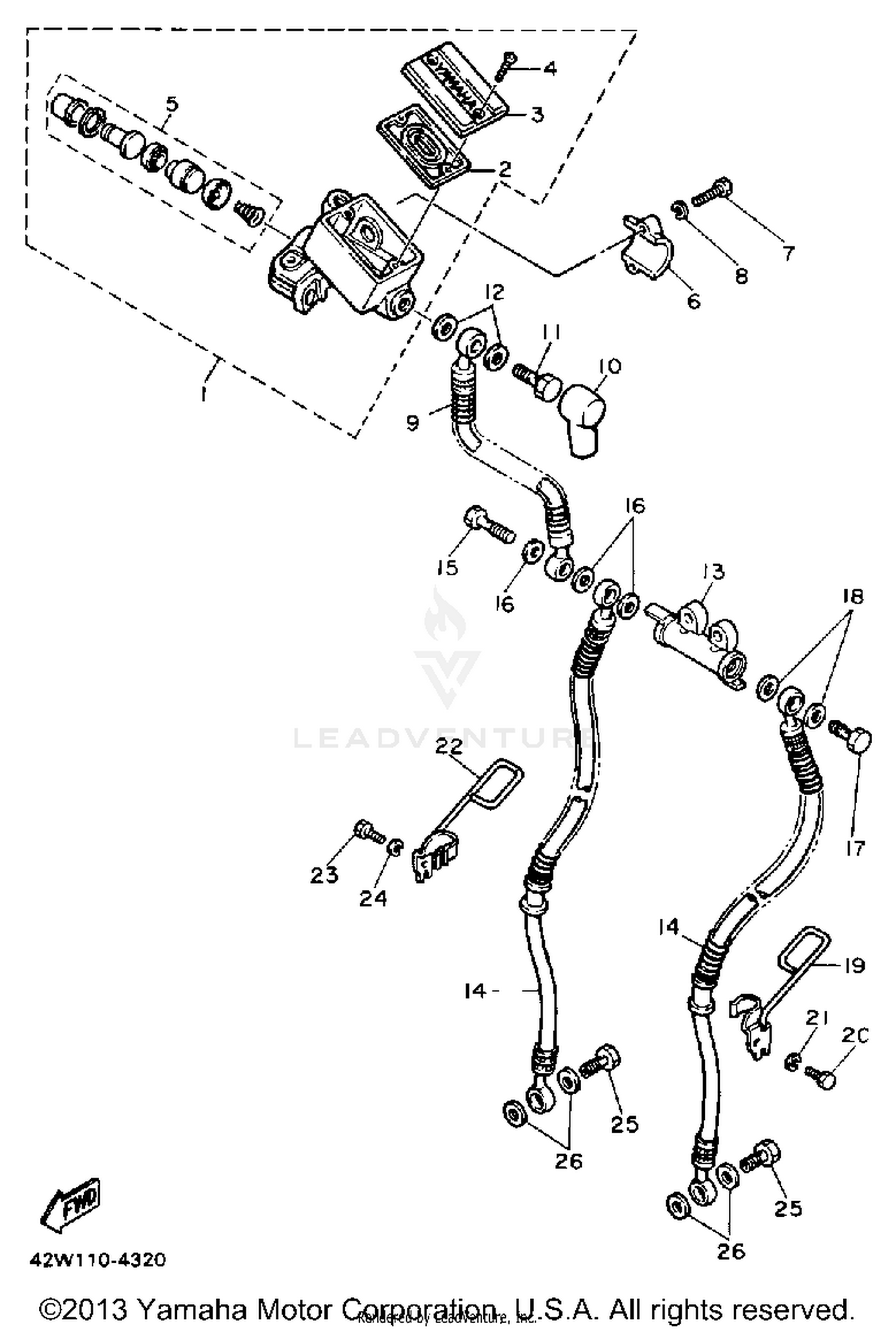 FRONT MASTER CYLINDER