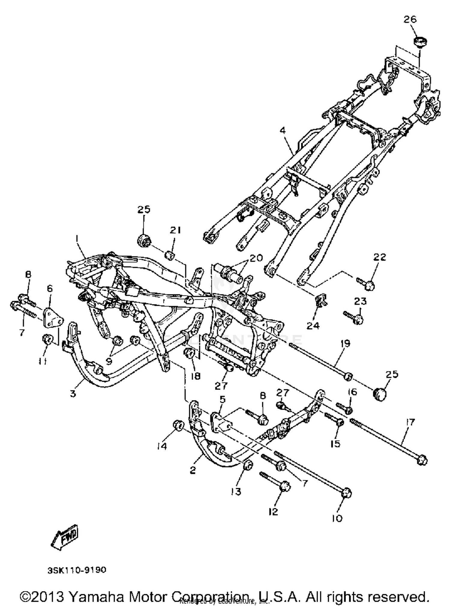 FRAME CALIFORNIA MODEL ONLY