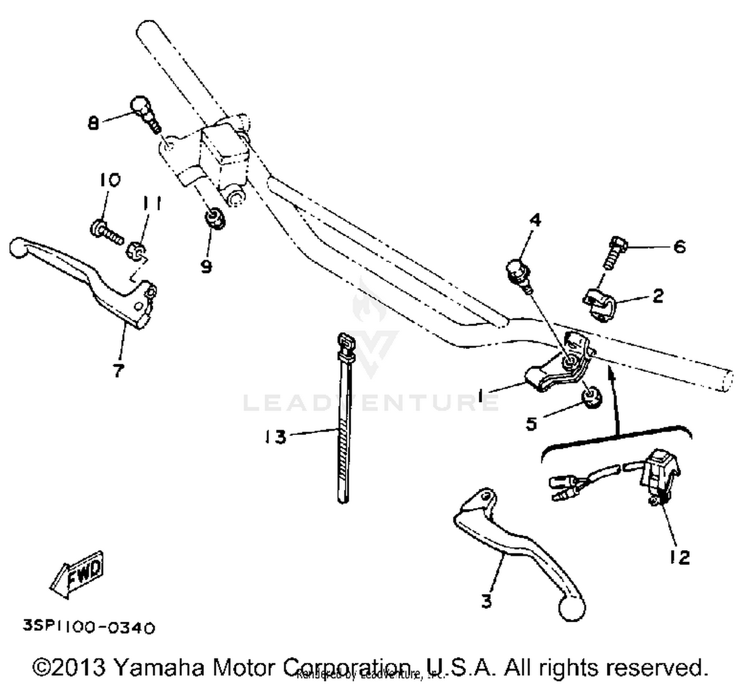 HANDLE SWITCH - LEVER