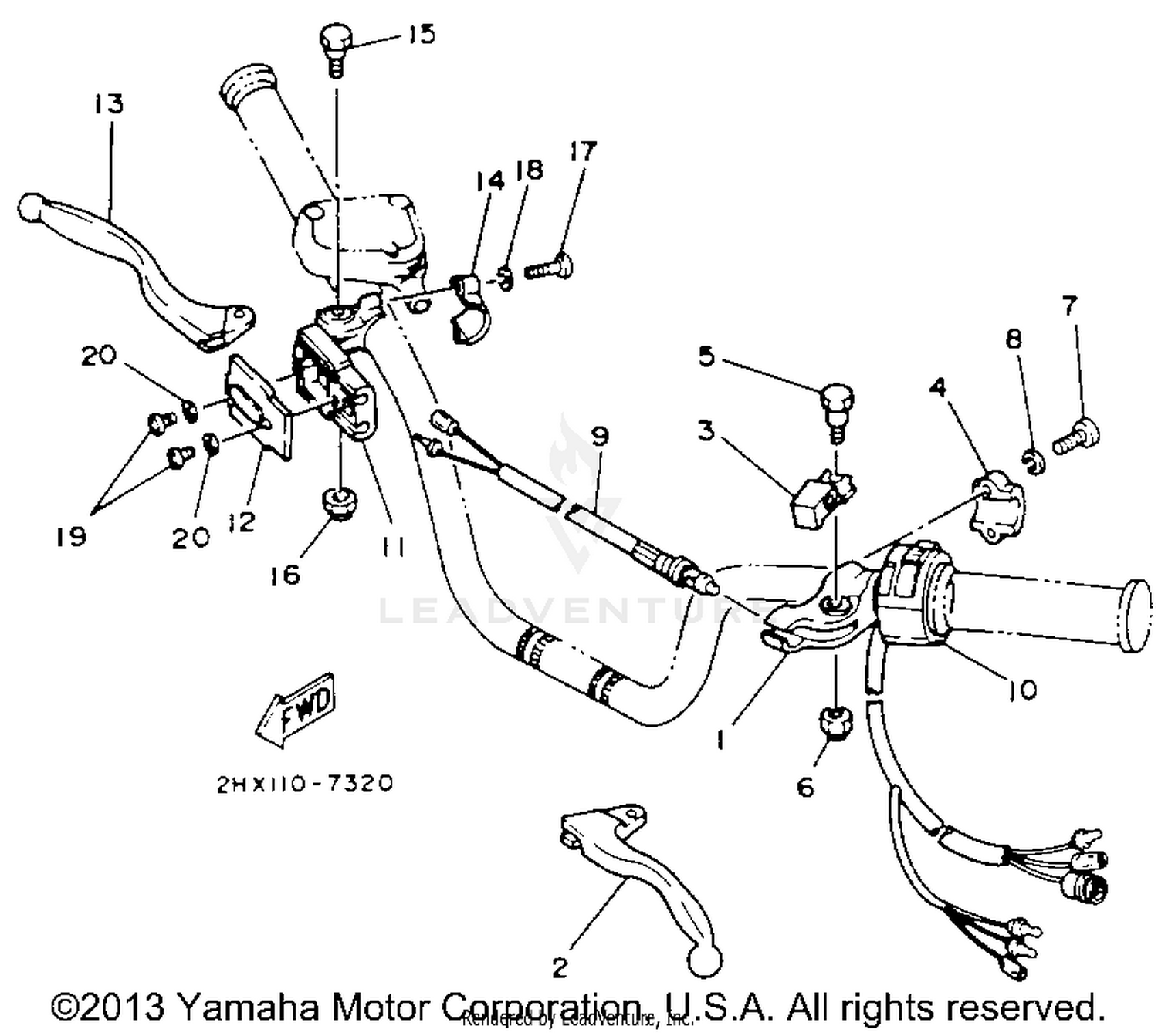 HANDLE SWITCH - LEVER
