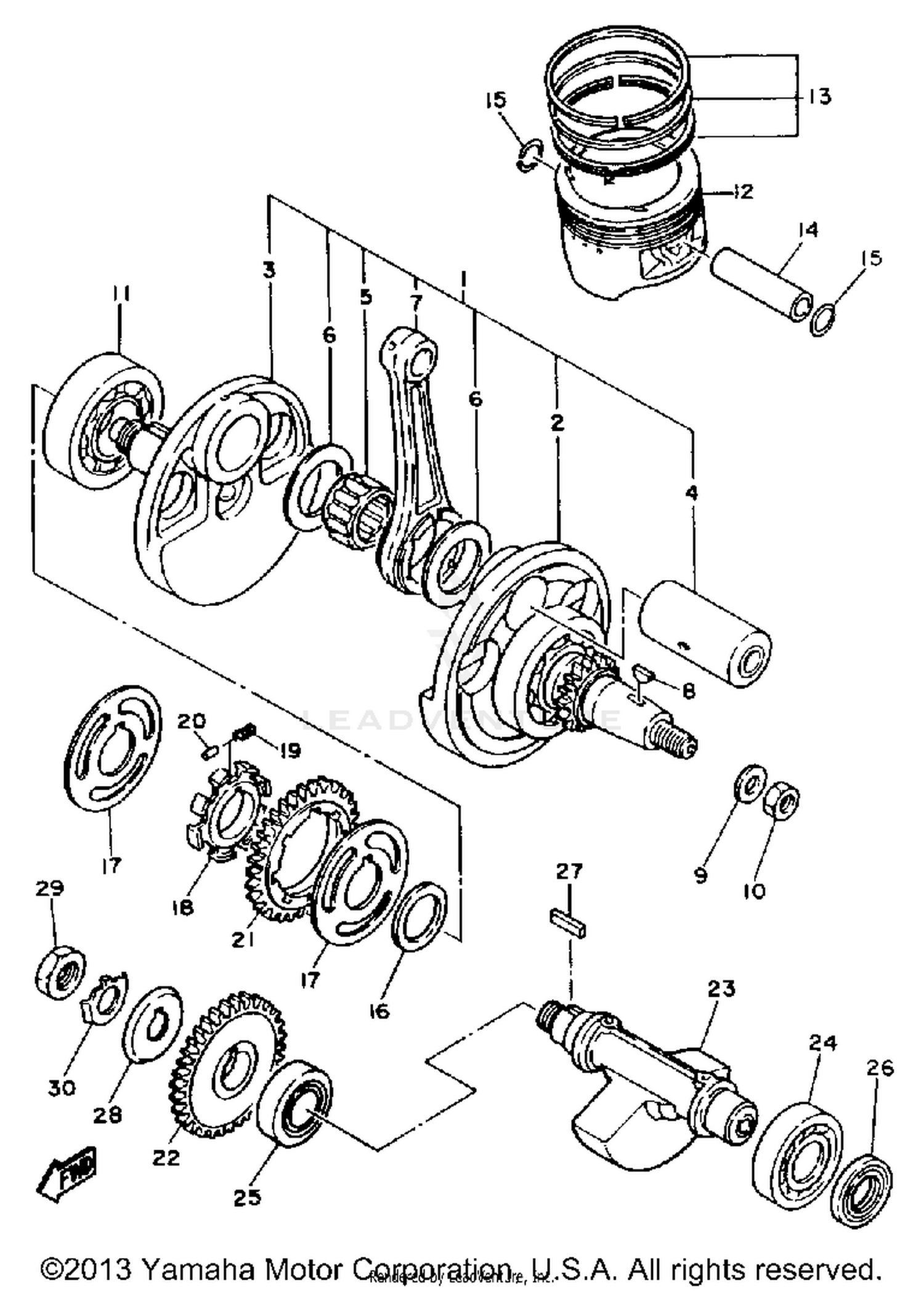 CRANKSHAFT - PISTON