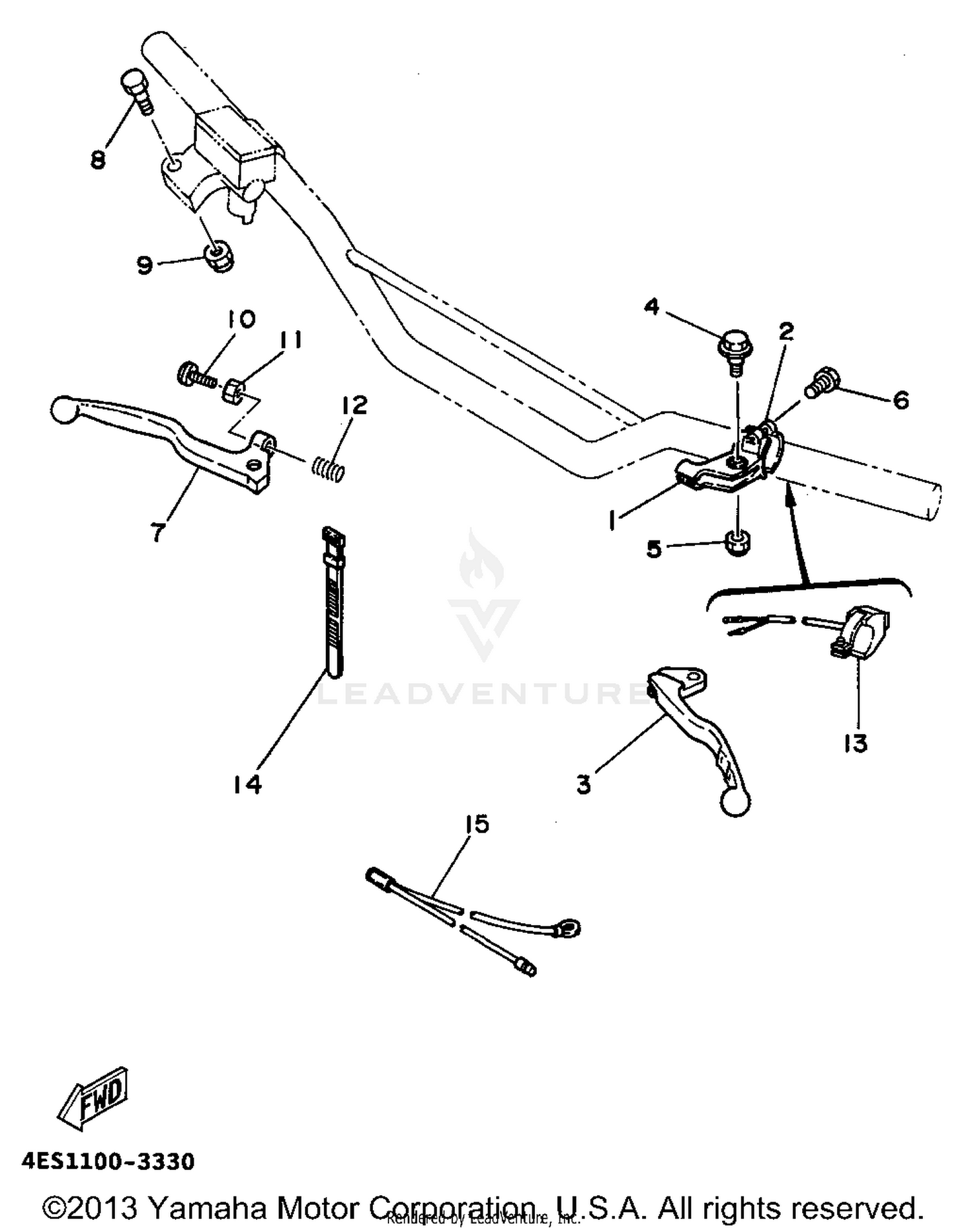 HANDLE SWITCH - LEVER