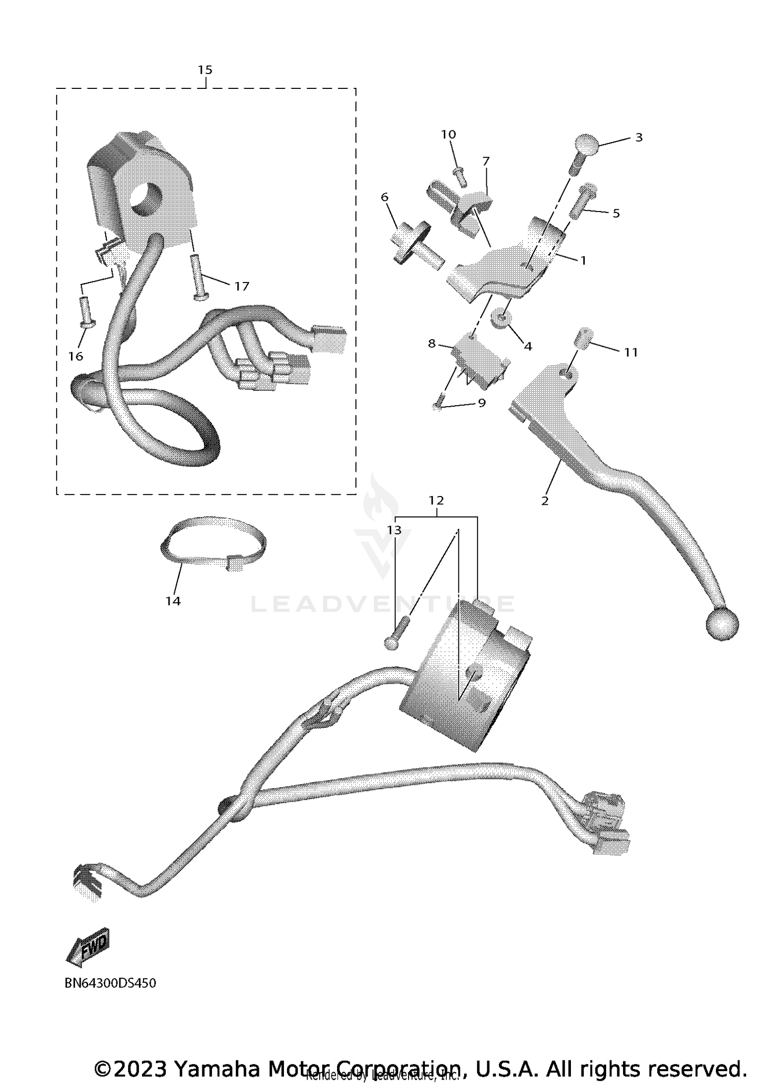 HANDLE SWITCH & LEVER