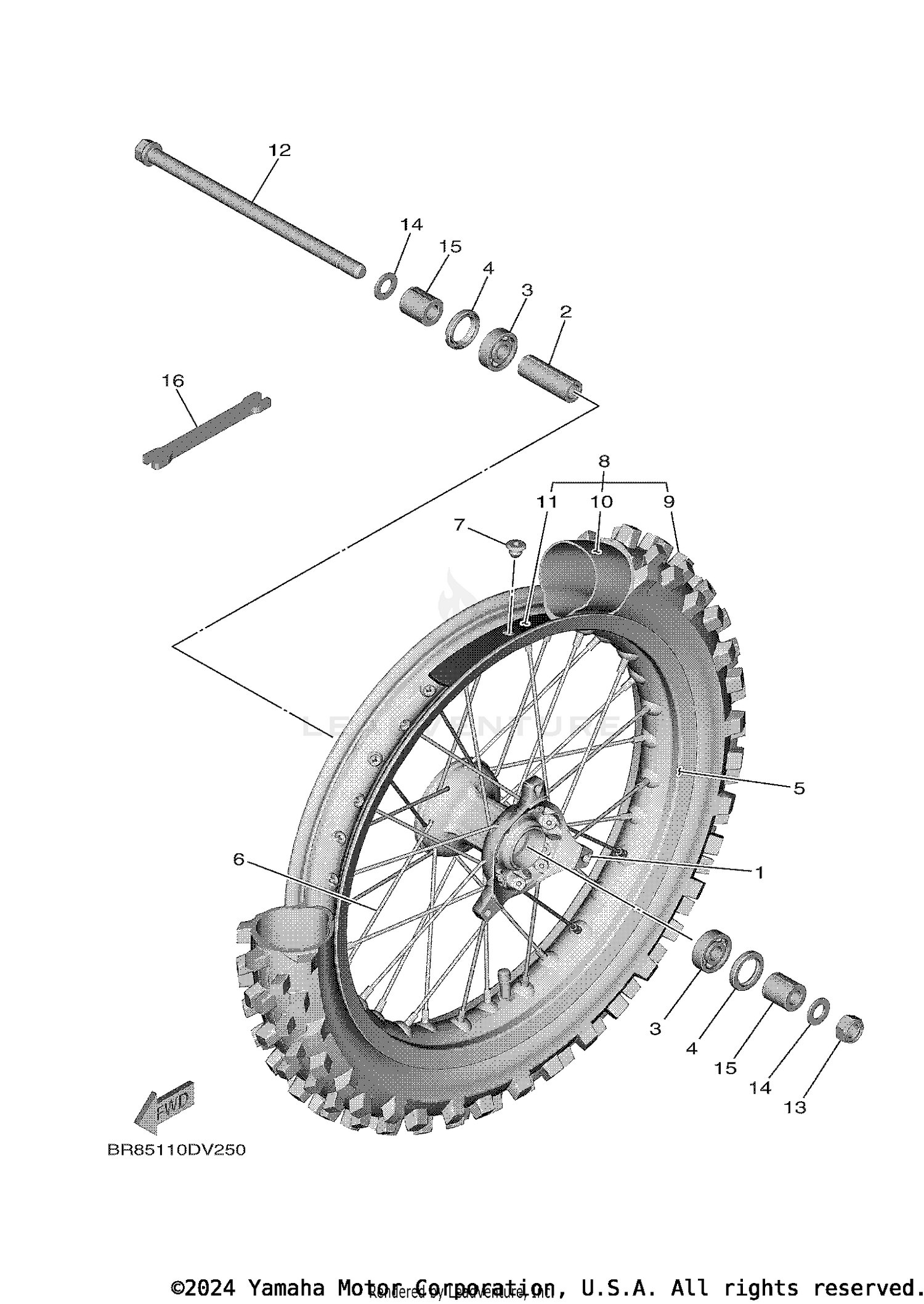 FRONT WHEEL