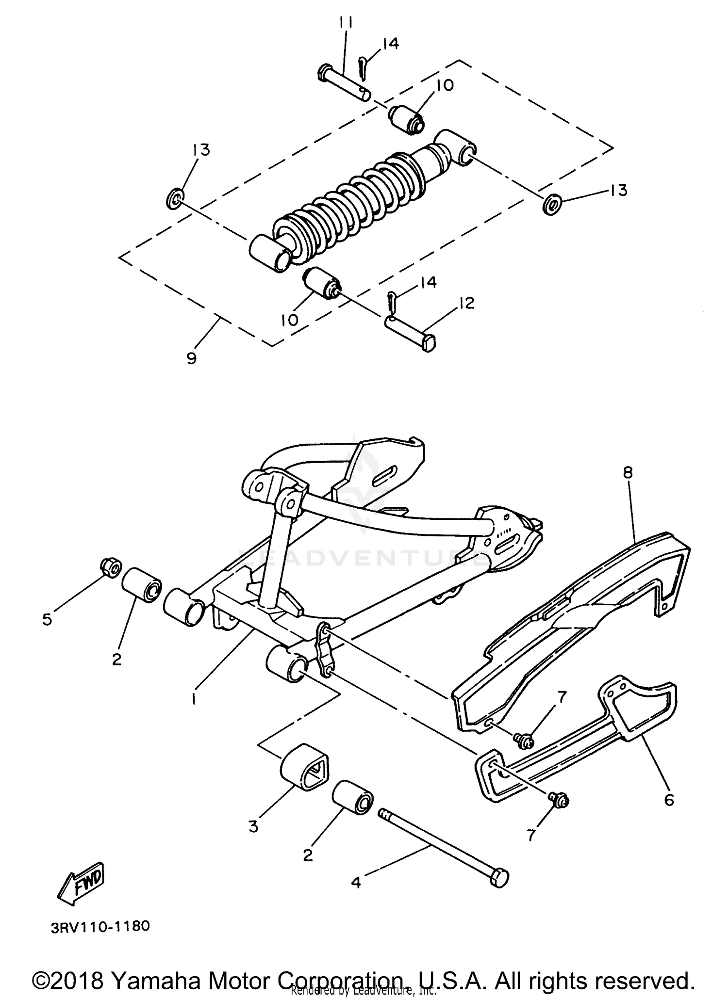 REAR ARM SUSPENSION