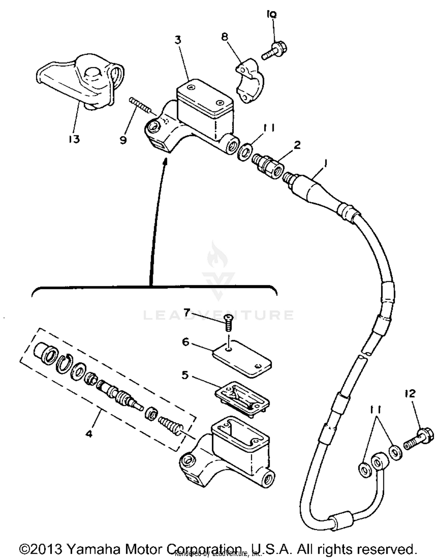 FRONT MASTER CYLINDER