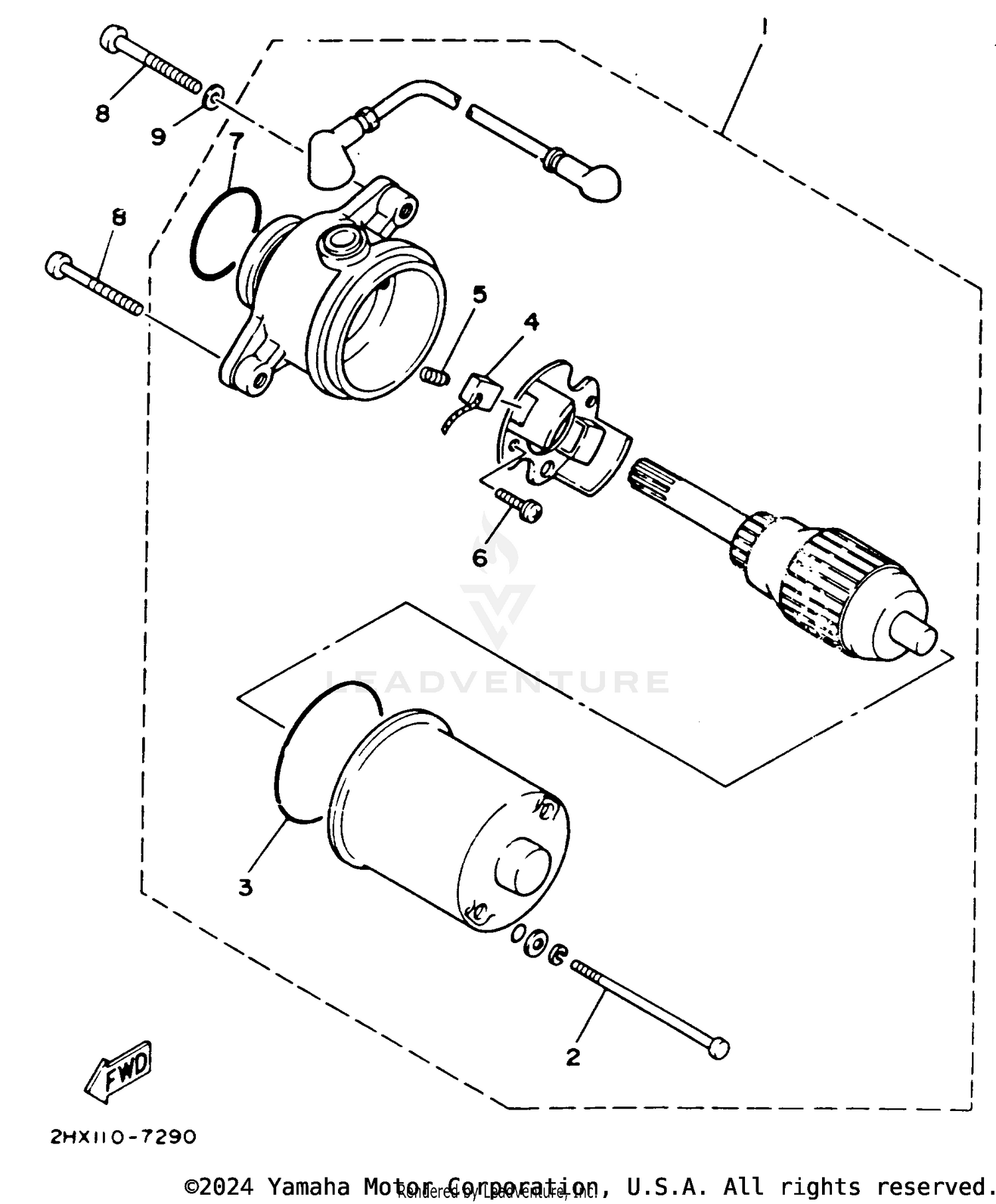 STARTING MOTOR