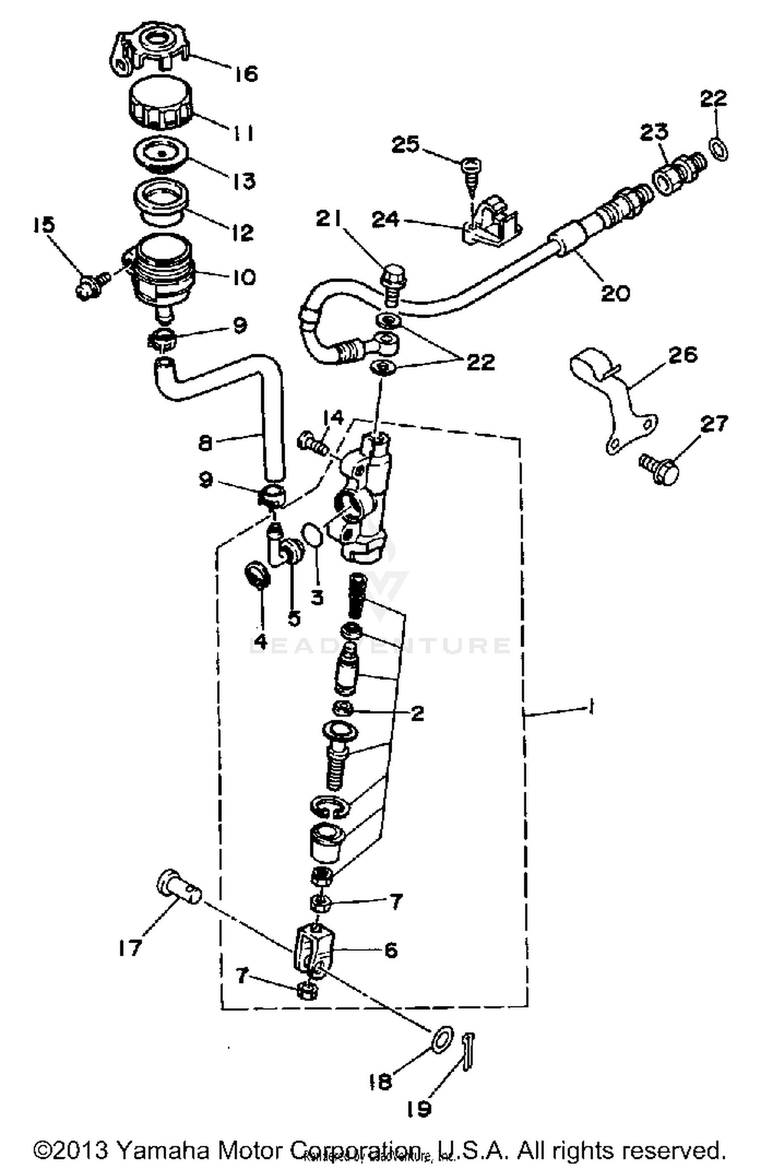 REAR MASTER CYLINDER
