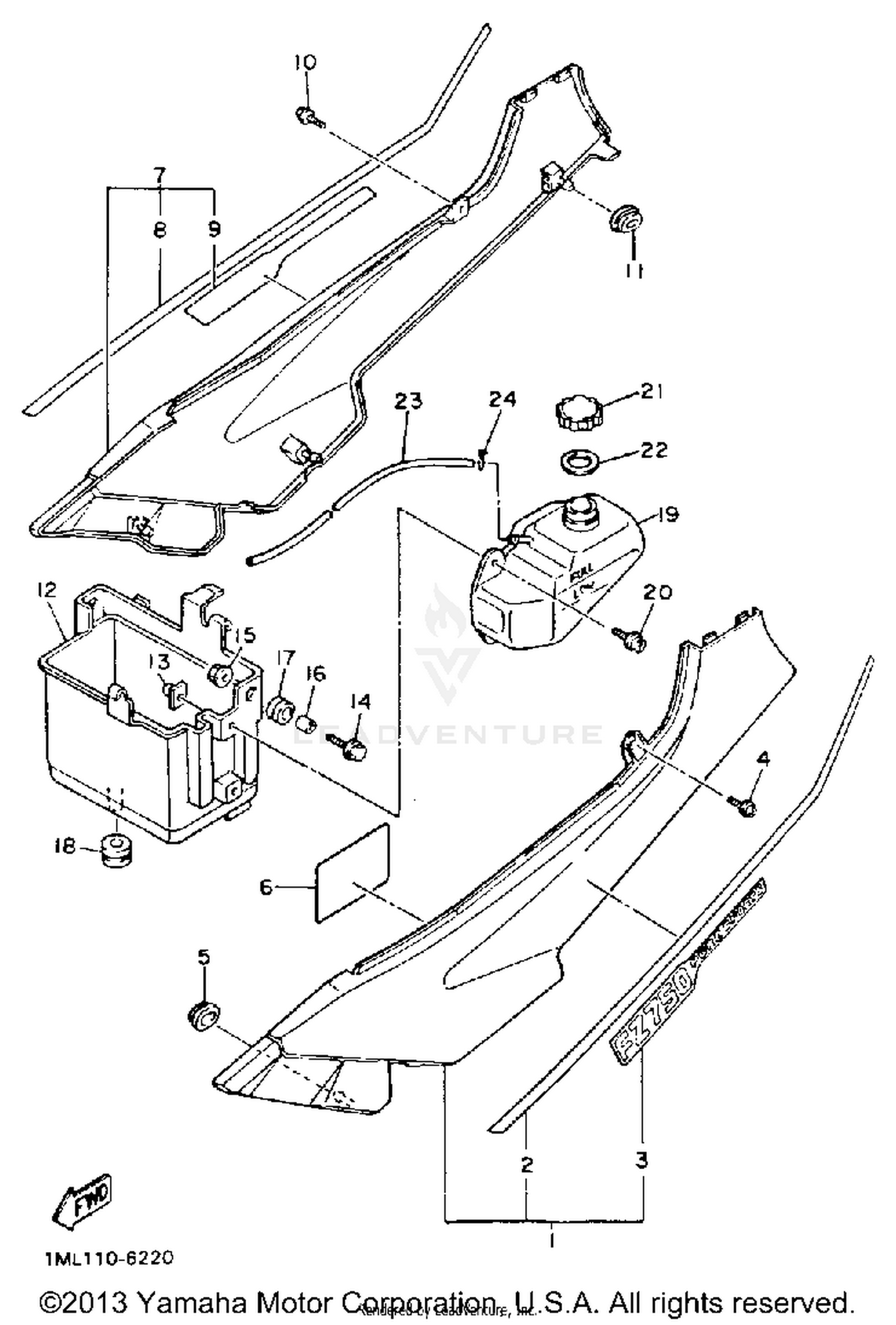 SIDE COVER CALIFORNIA MODEL ONLY