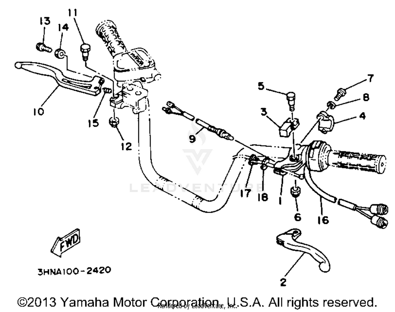 HANDLE SWITCH - LEVER