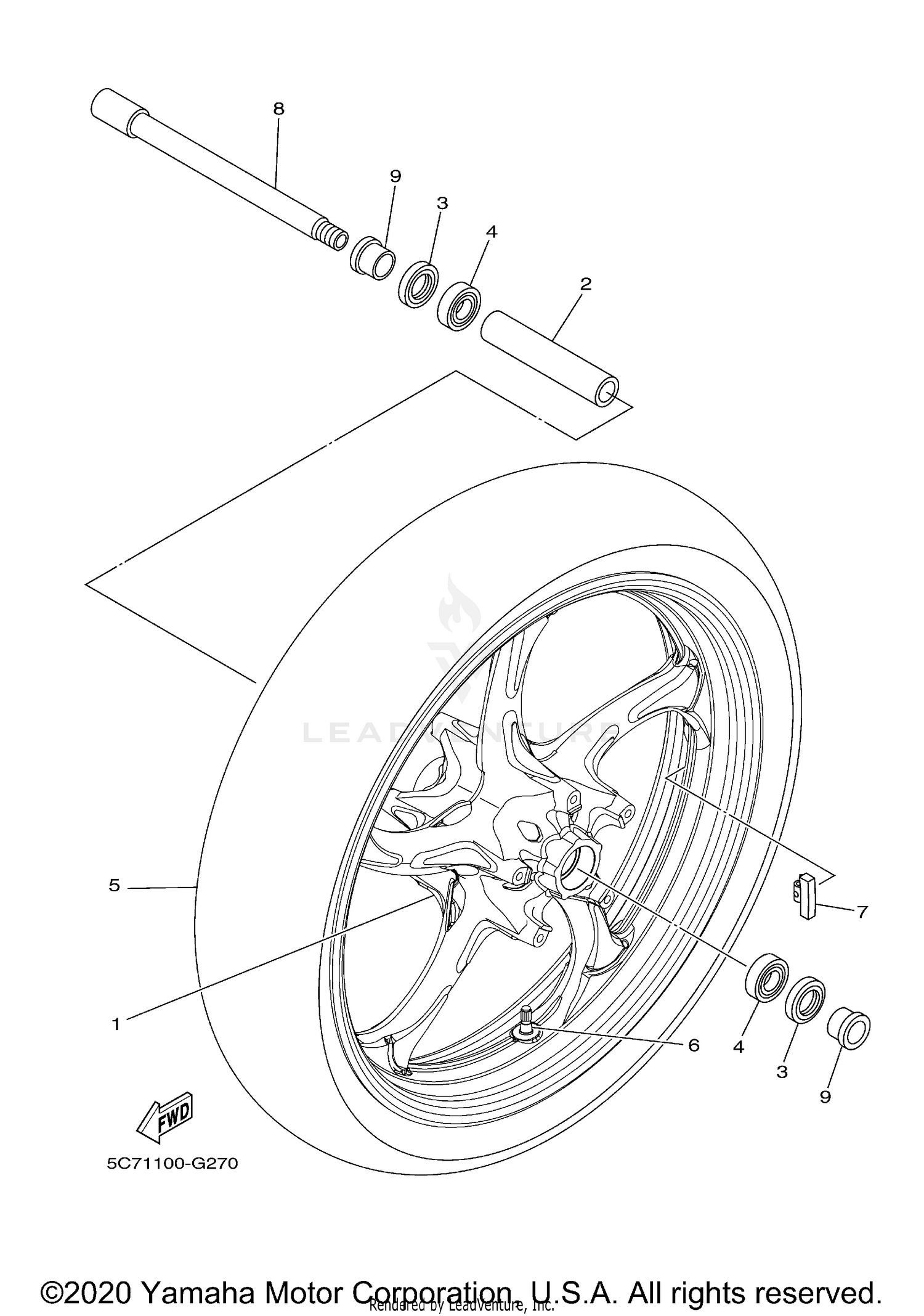 FRONT WHEEL