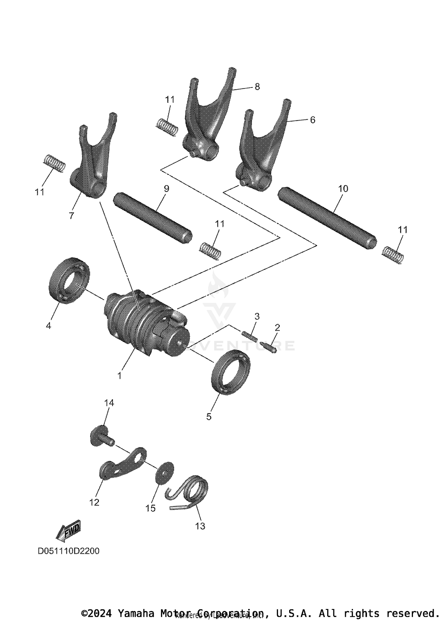 SHIFT CAM & FORK