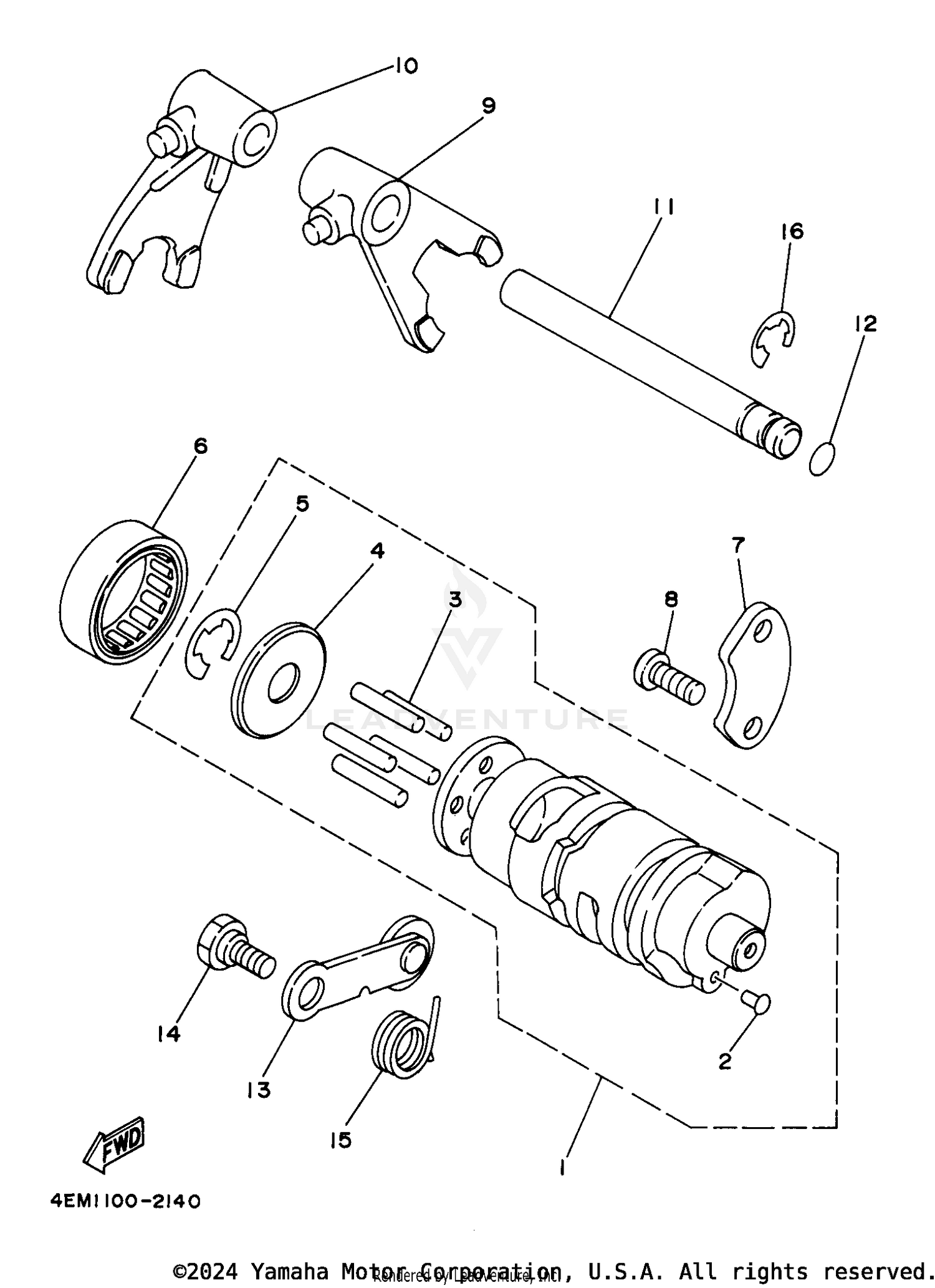 SHIFT CAM - SHIFT FORK