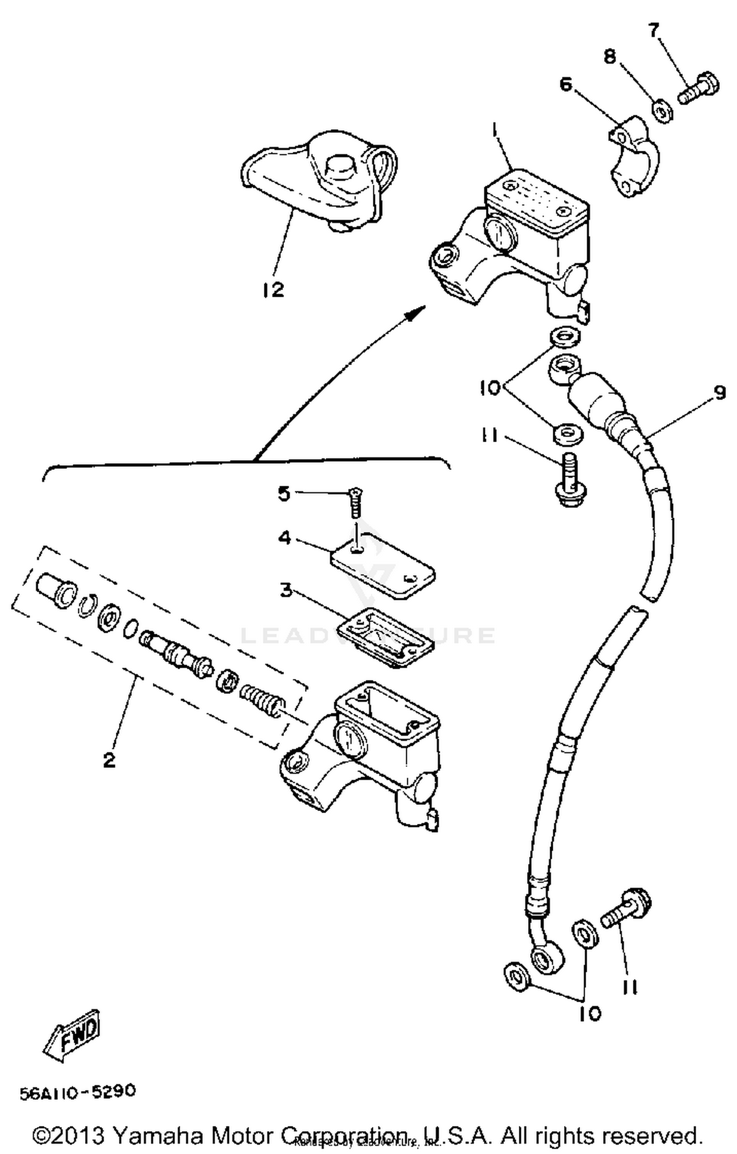FRONT MASTER CYLINDER