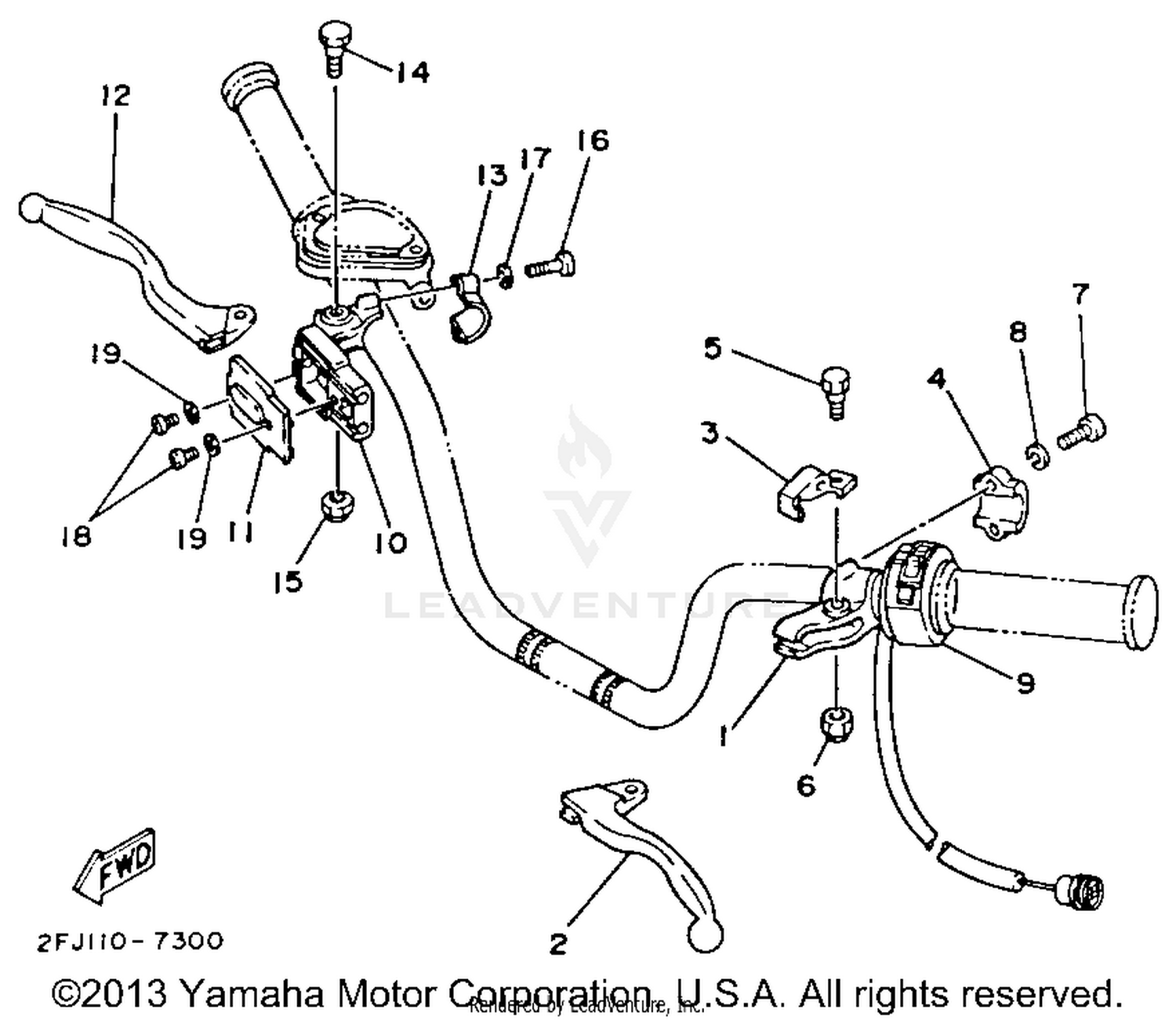 HANDLE SWITCH - LEVER