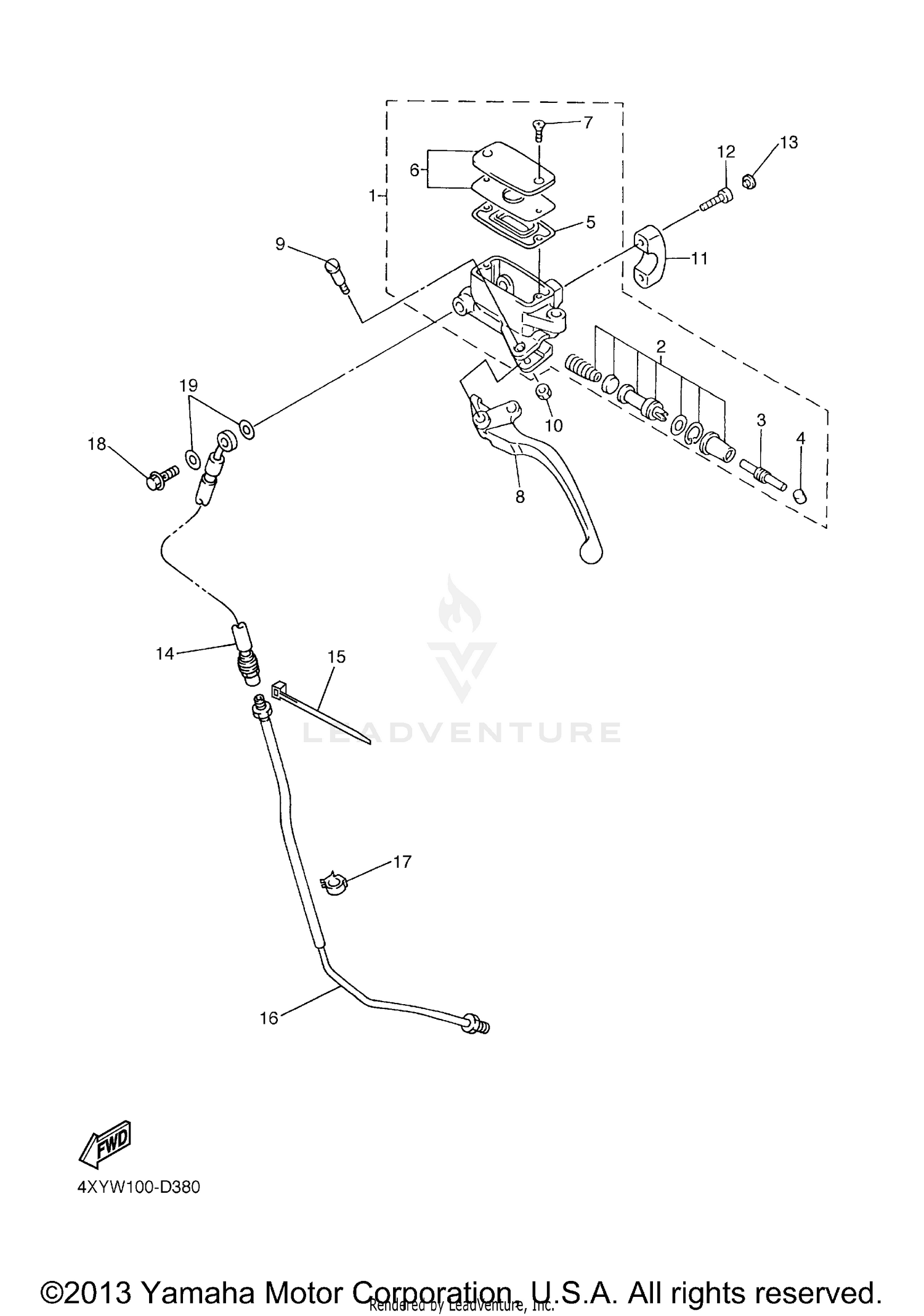 FRONT MASTER CYLINDER 2