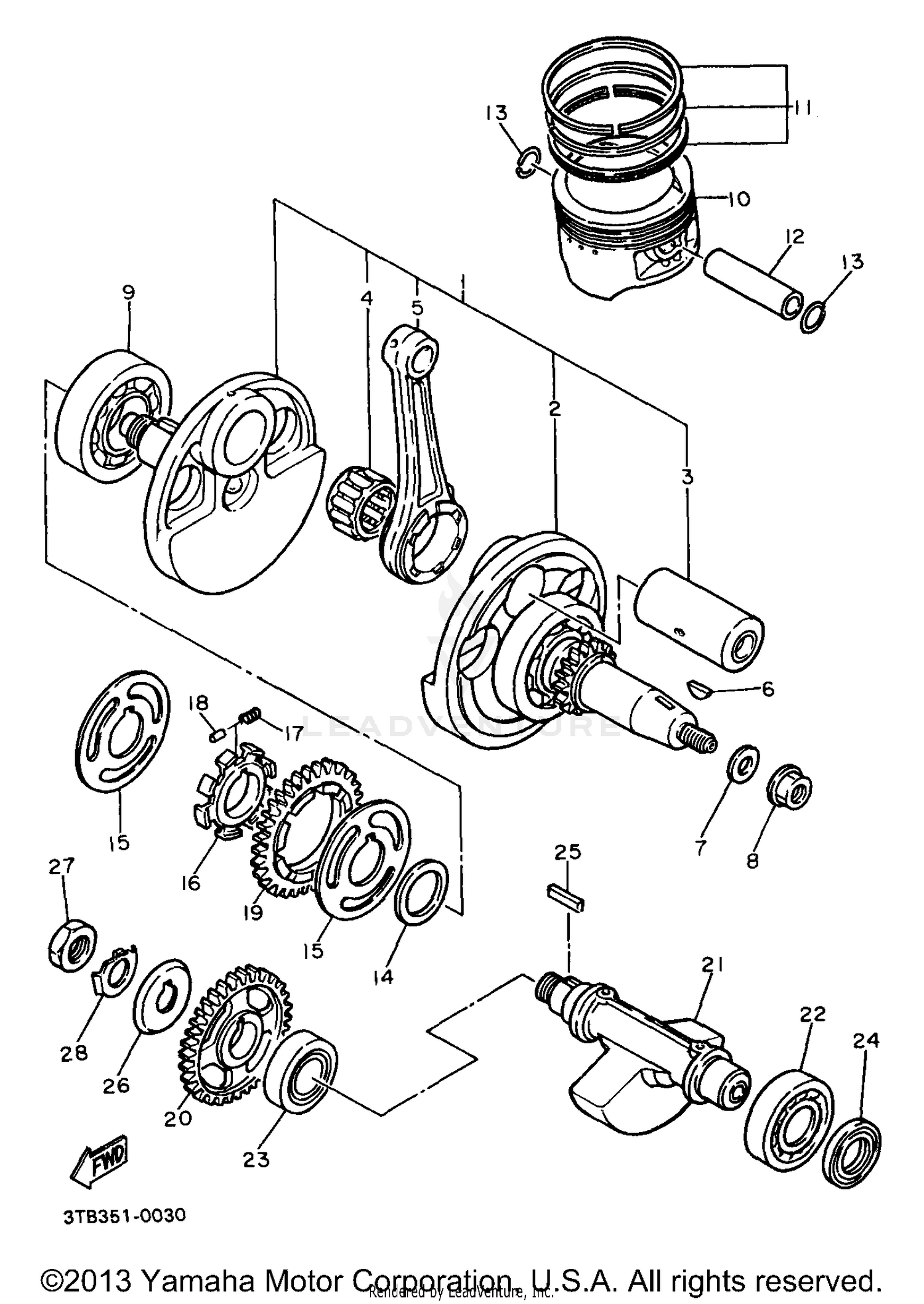CRANKSHAFT PISTON