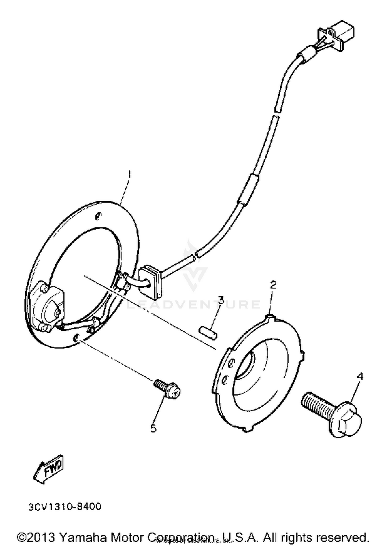 PICKUP COIL-GOVERNOR