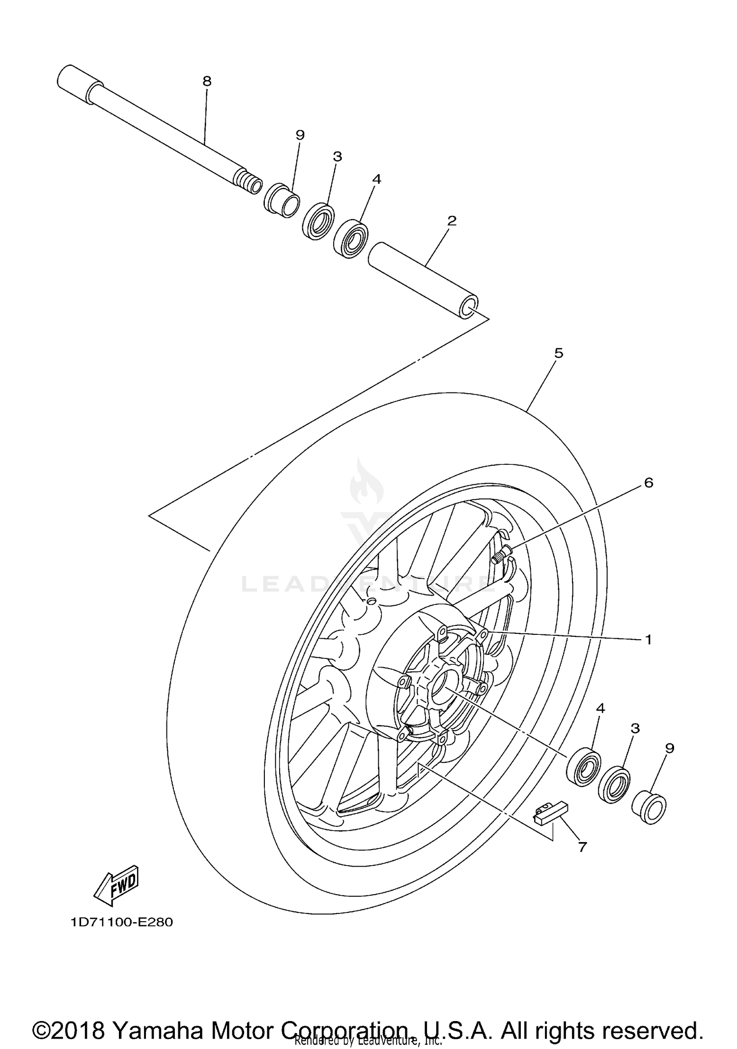 FRONT WHEEL