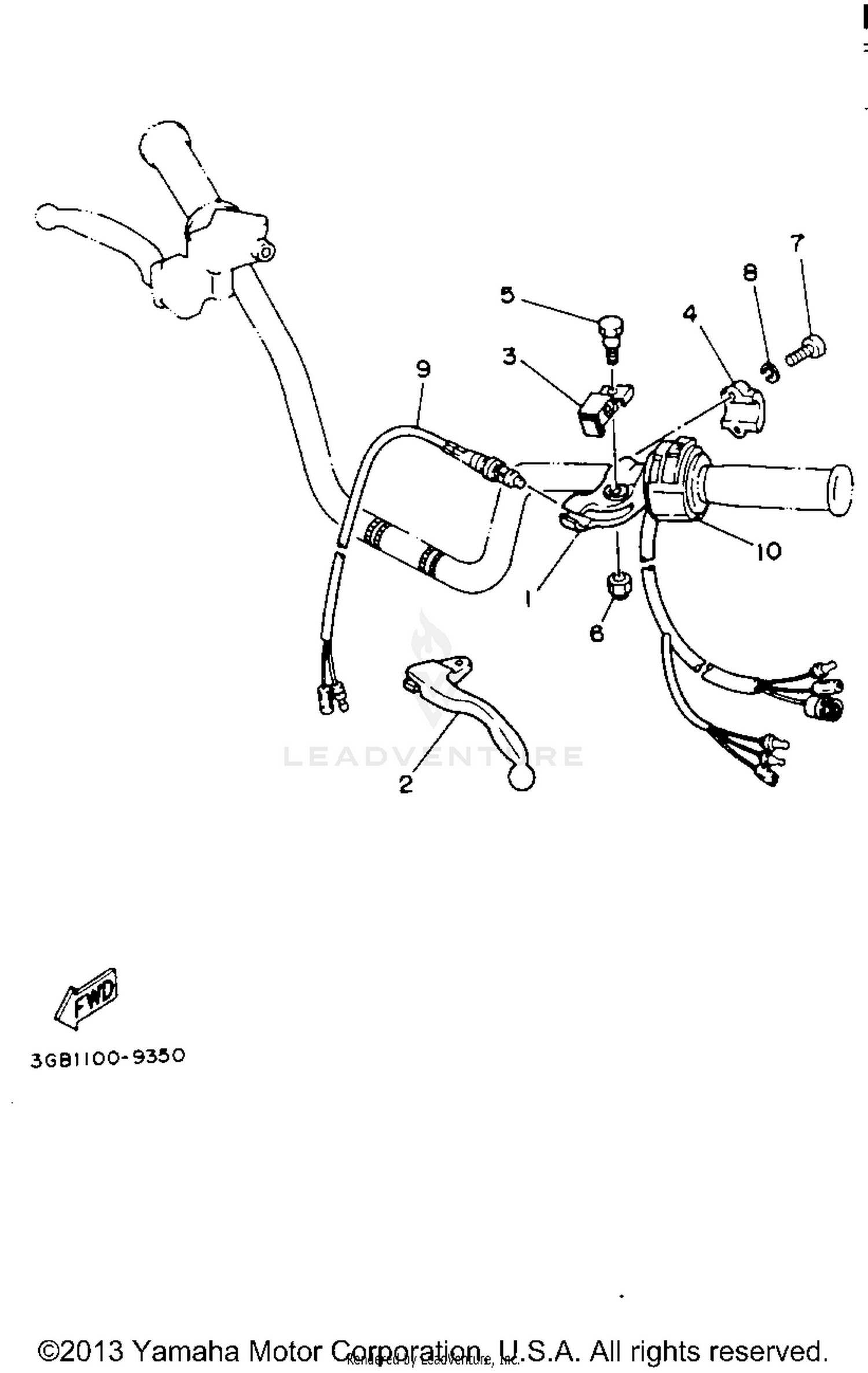 HANDLE SWITCH - LEVER