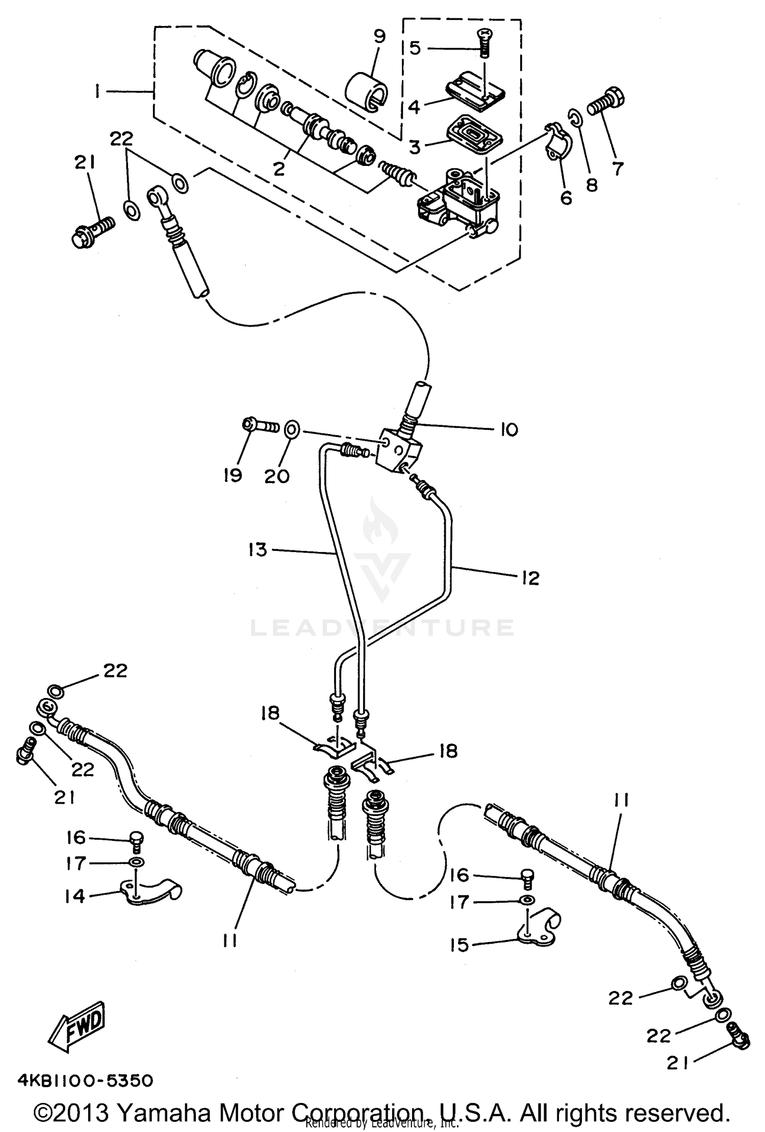 FRONT MASTER CYLINDER