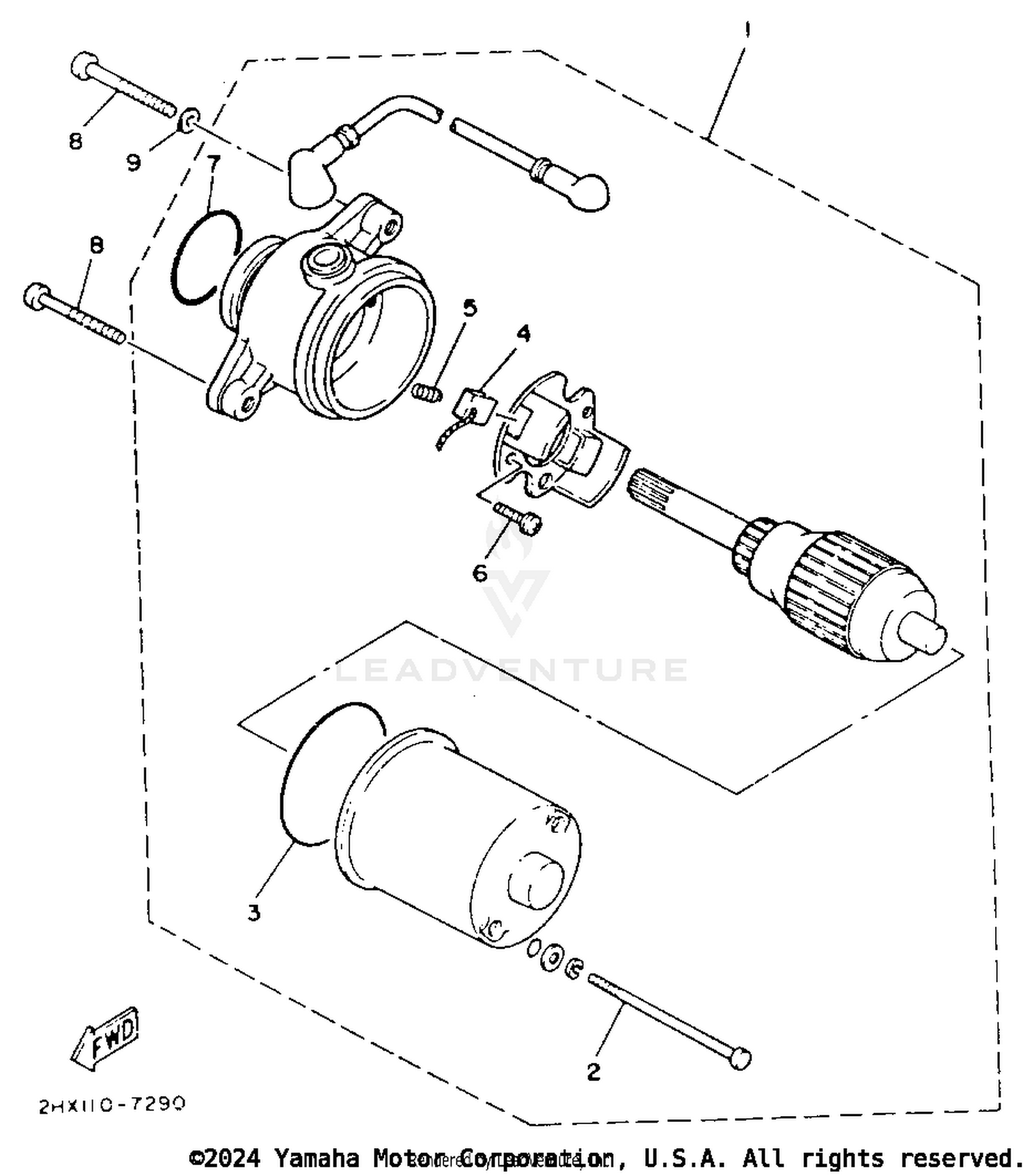 STARTING MOTOR