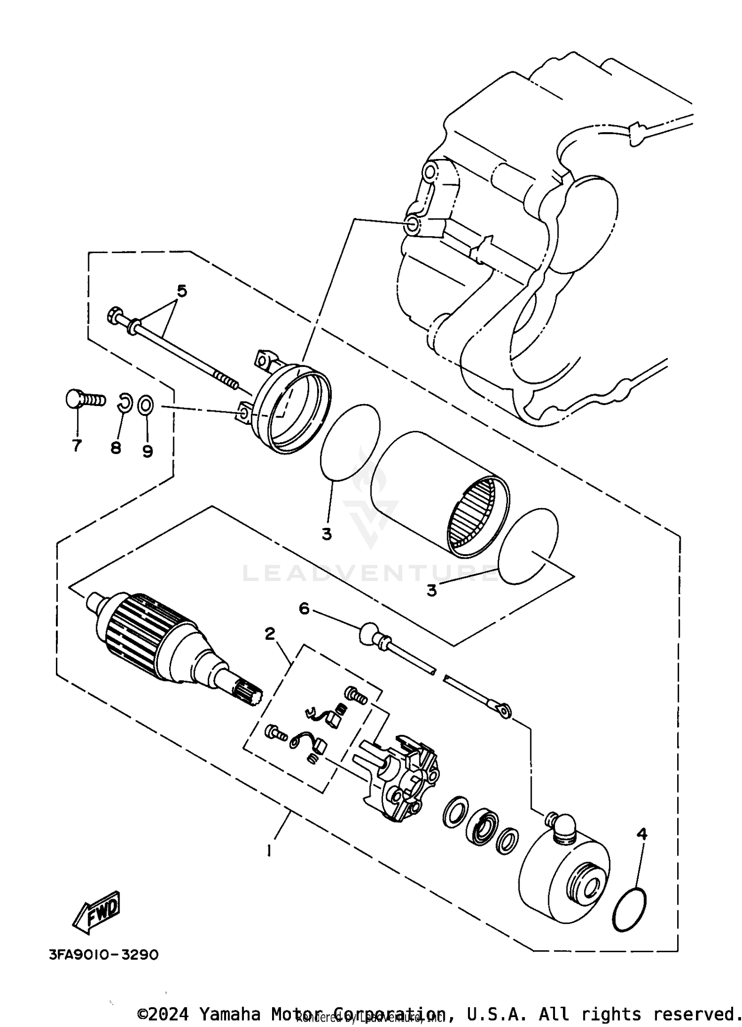 STARTING MOTOR