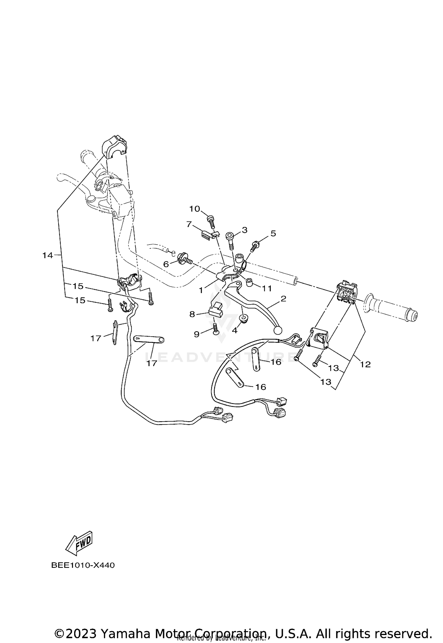 HANDLE SWITCH & LEVER