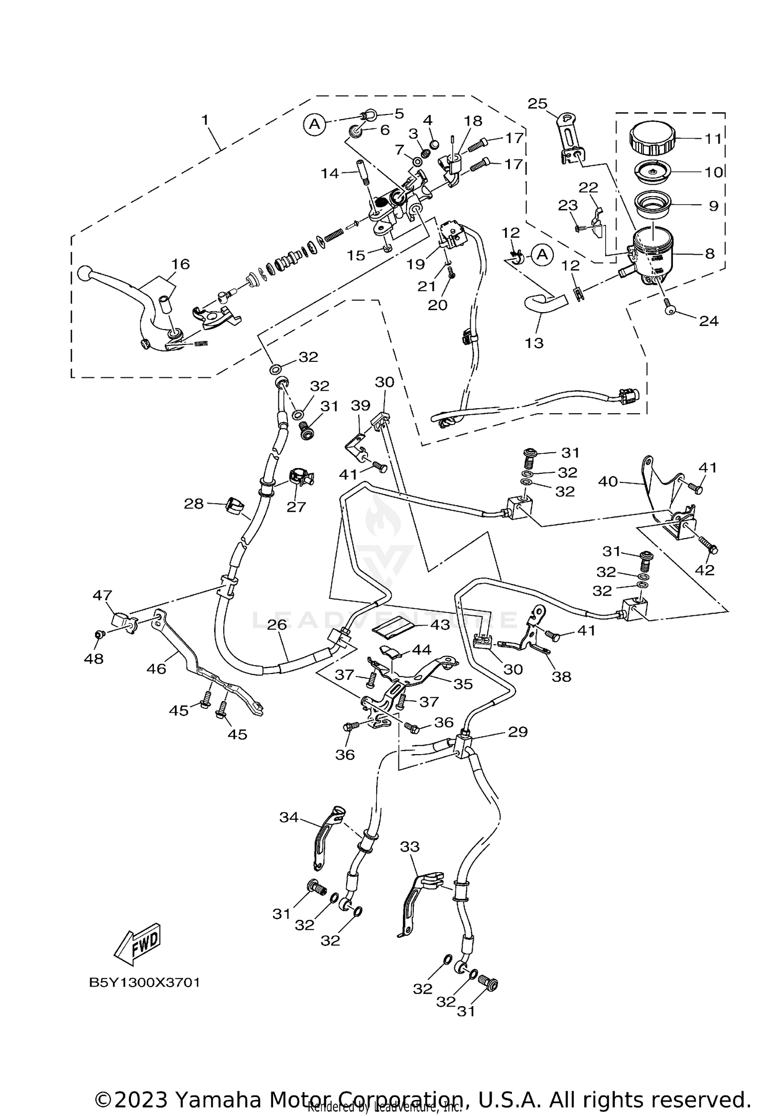FRONT MASTER CYLINDER