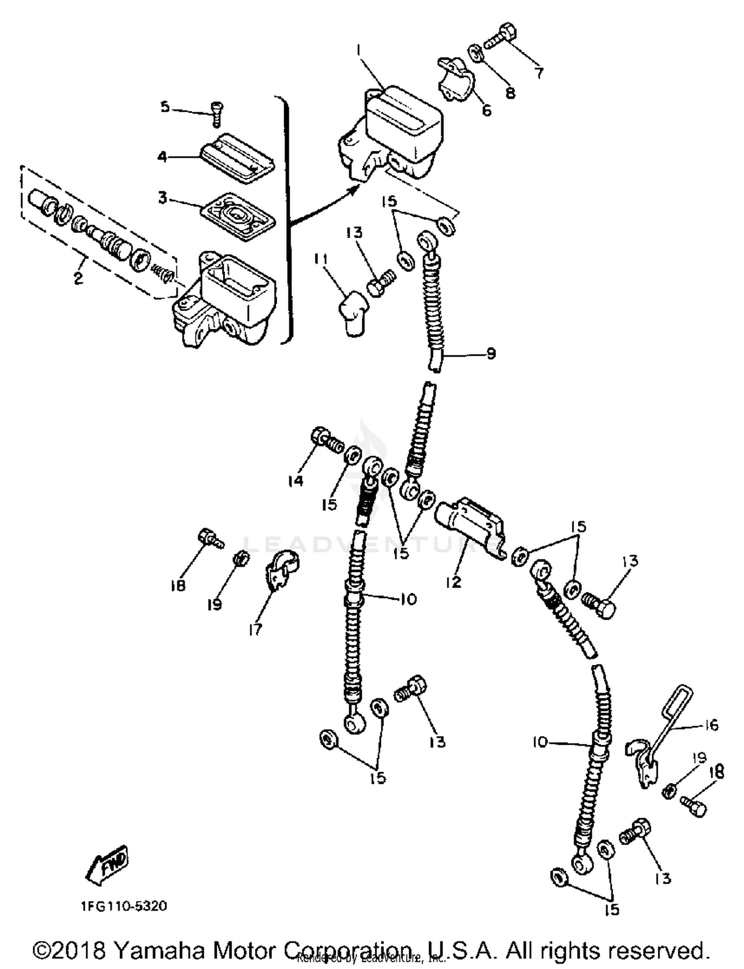 FRONT MASTER CYLINDER
