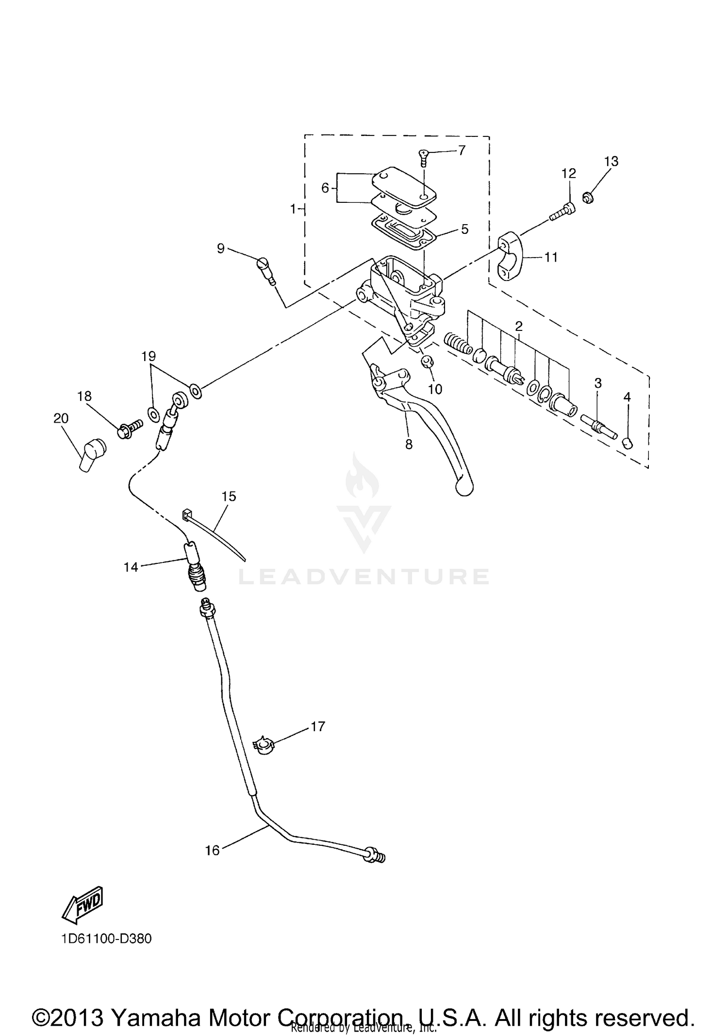 FRONT MASTER CYLINDER 2
