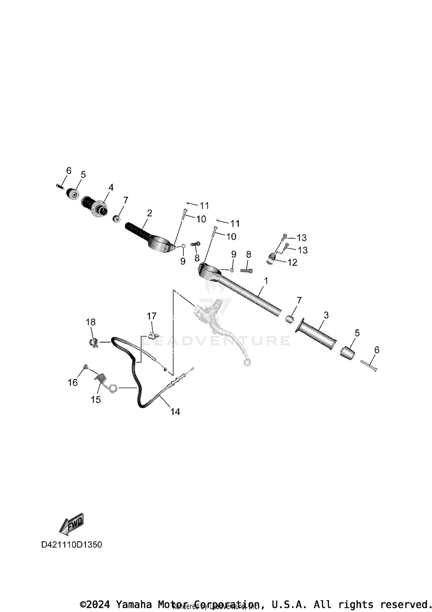 STEERING HANDLE & CABLE
