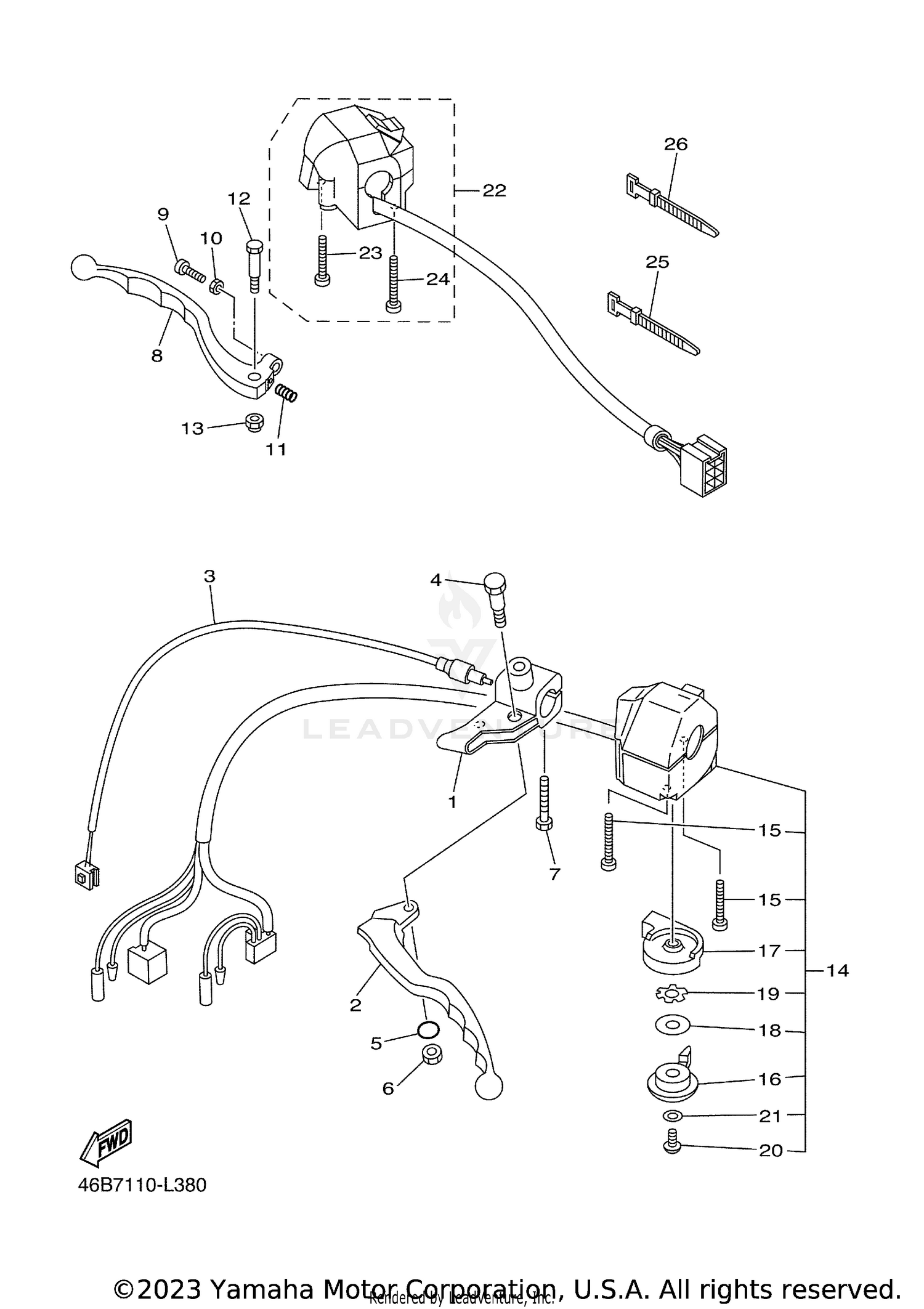 HANDLE SWITCH & LEVER