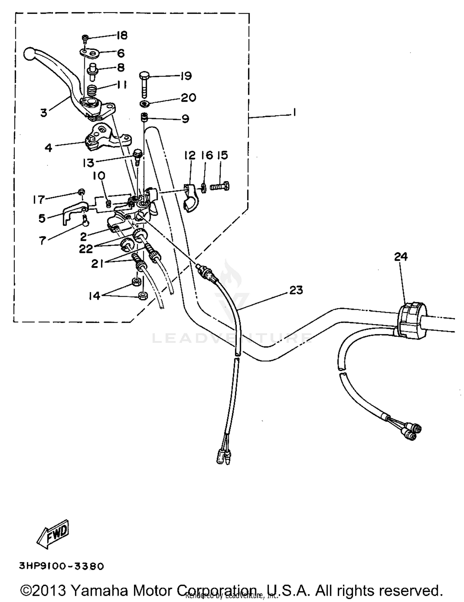 HANDLE SWITCH - LEVER