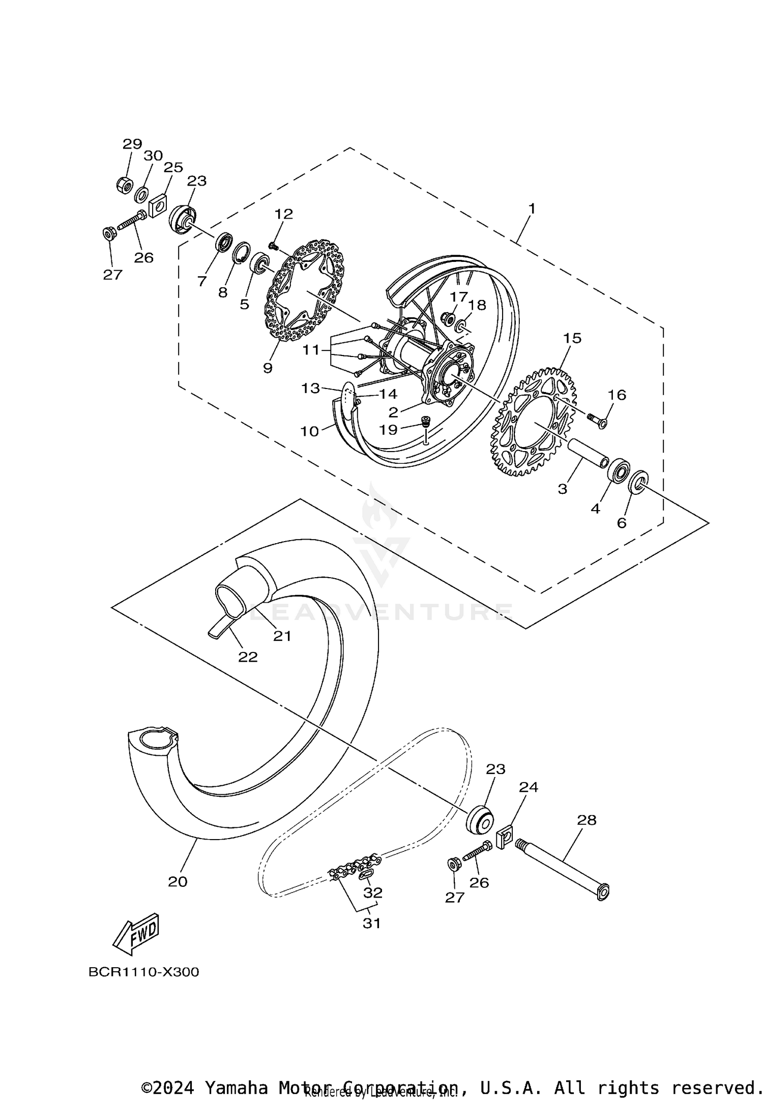 REAR WHEEL