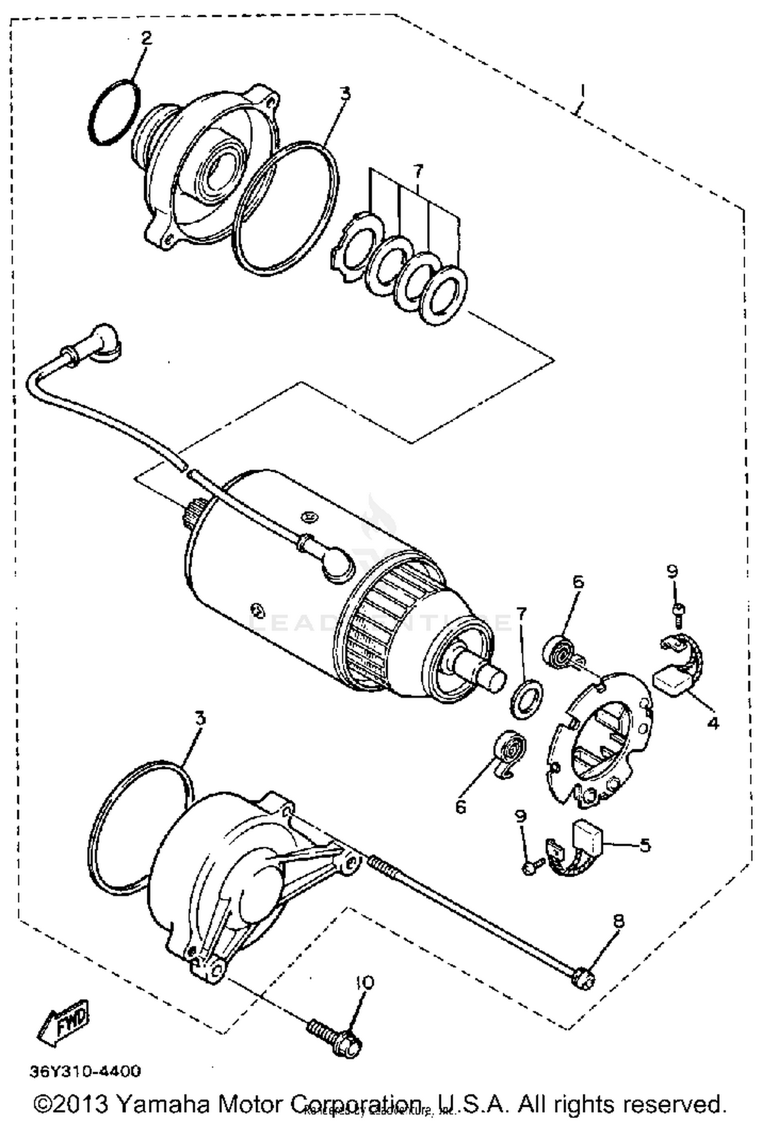 STARTING MOTOR