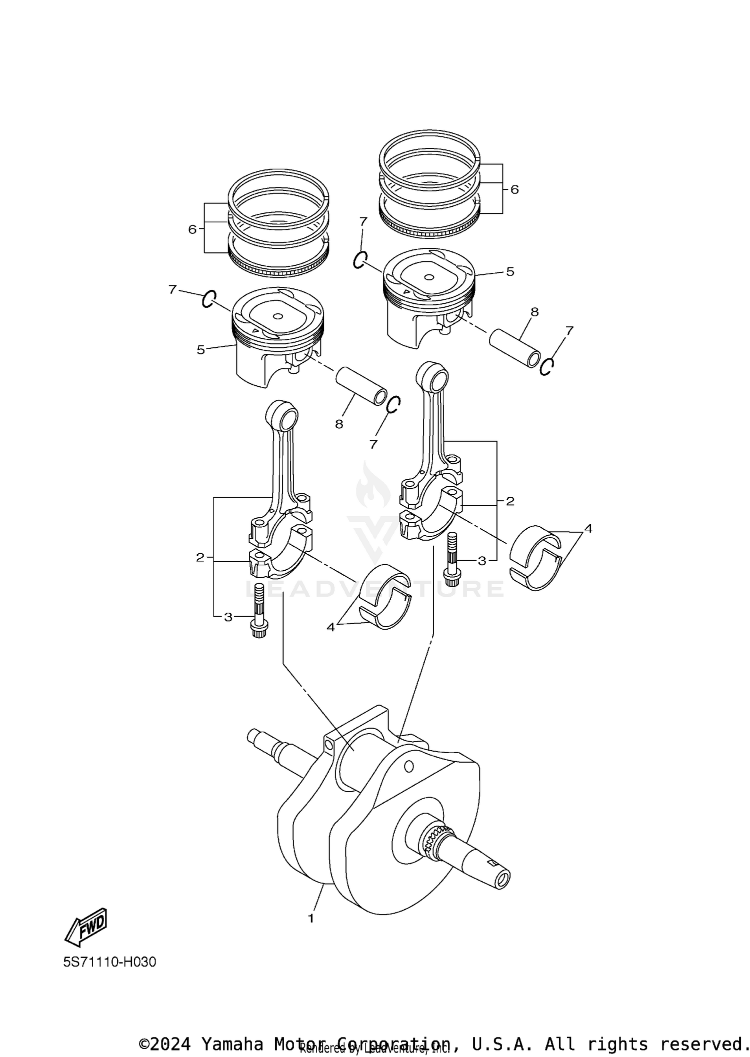 CRANKSHAFT & PISTON