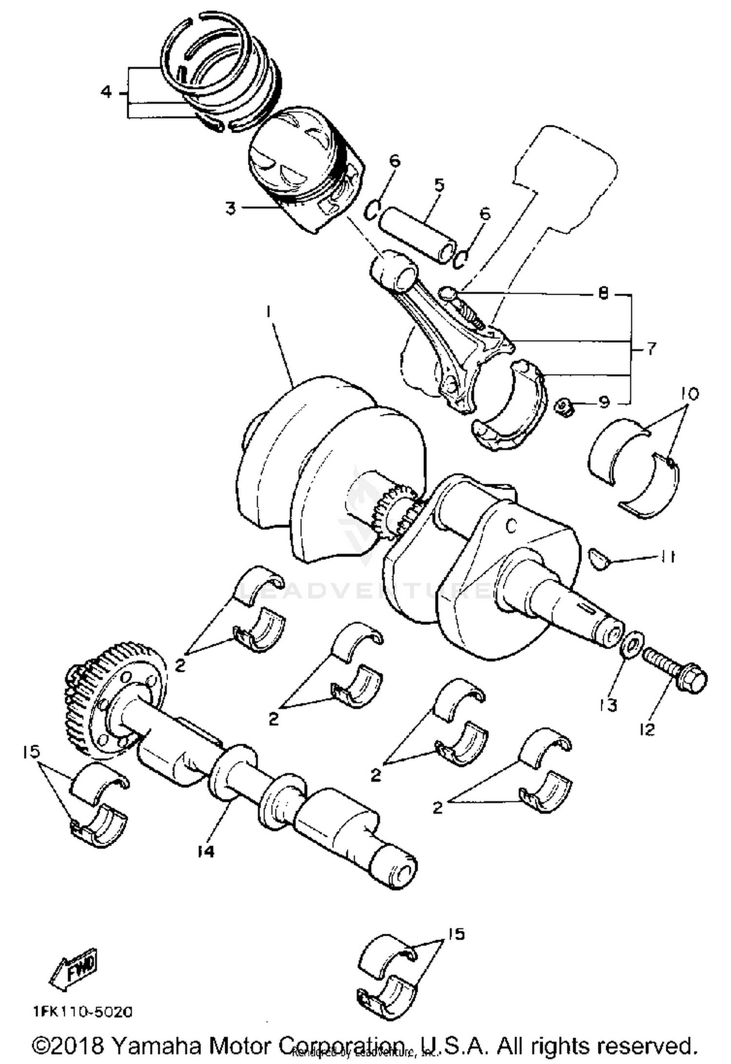 CRANKSHAFT PISTON