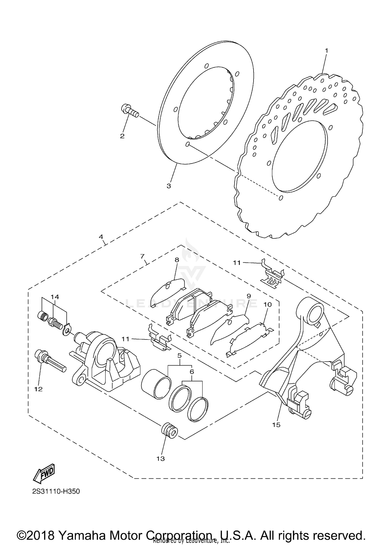 REAR BRAKE