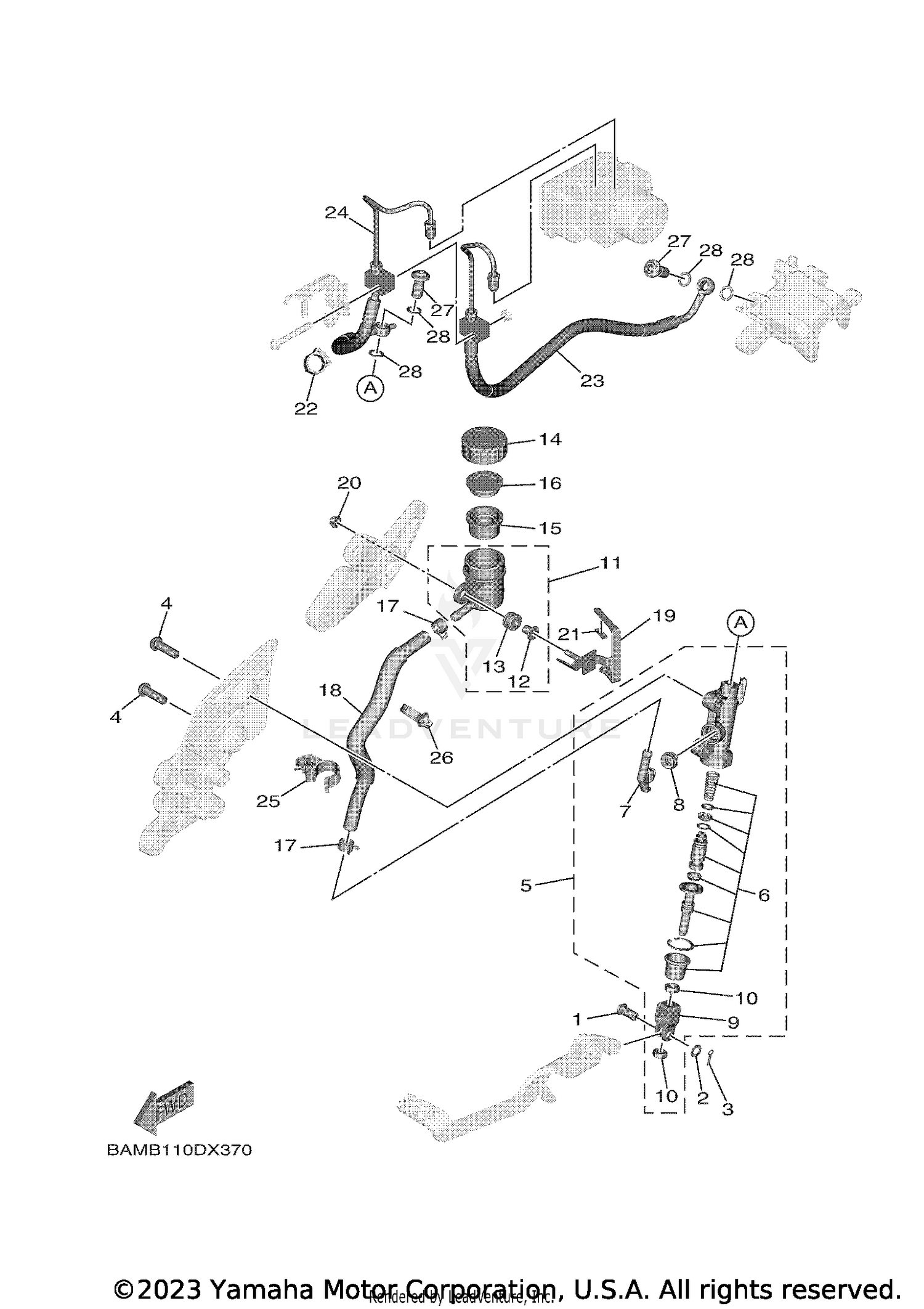 REAR MASTER CYLINDER
