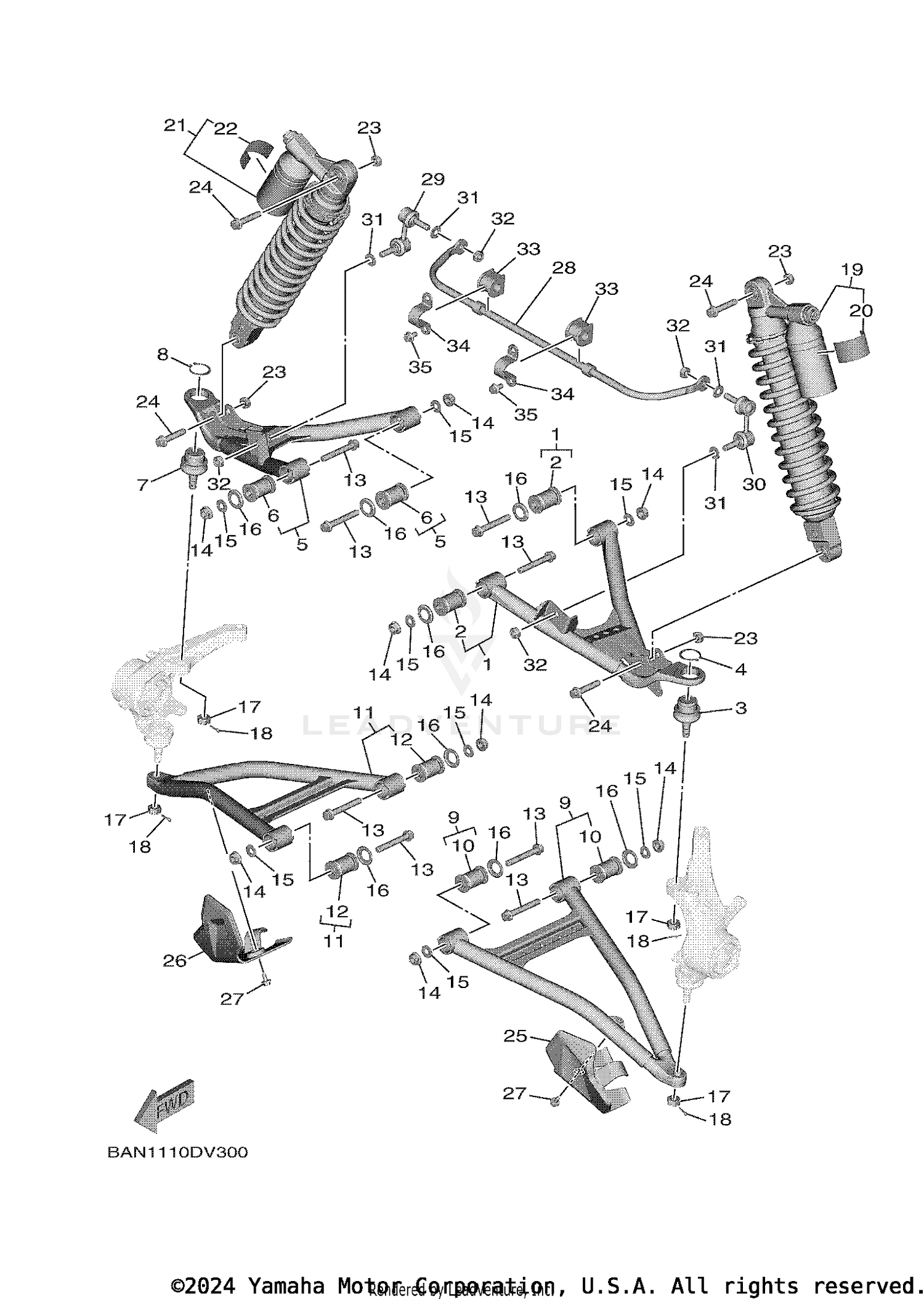 FRONT SUSPENSION WHEEL