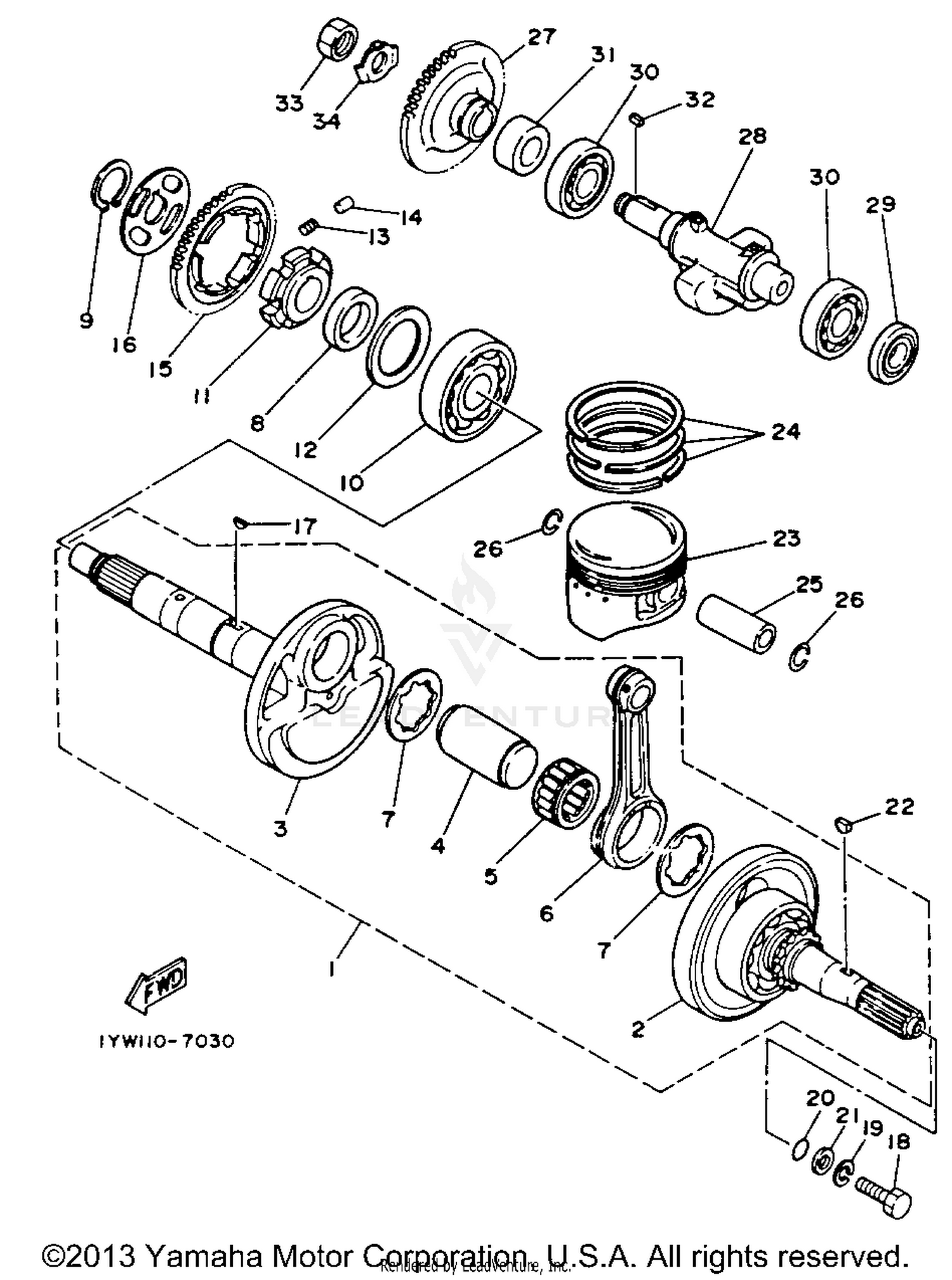 CRANKSHAFT - PISTON
