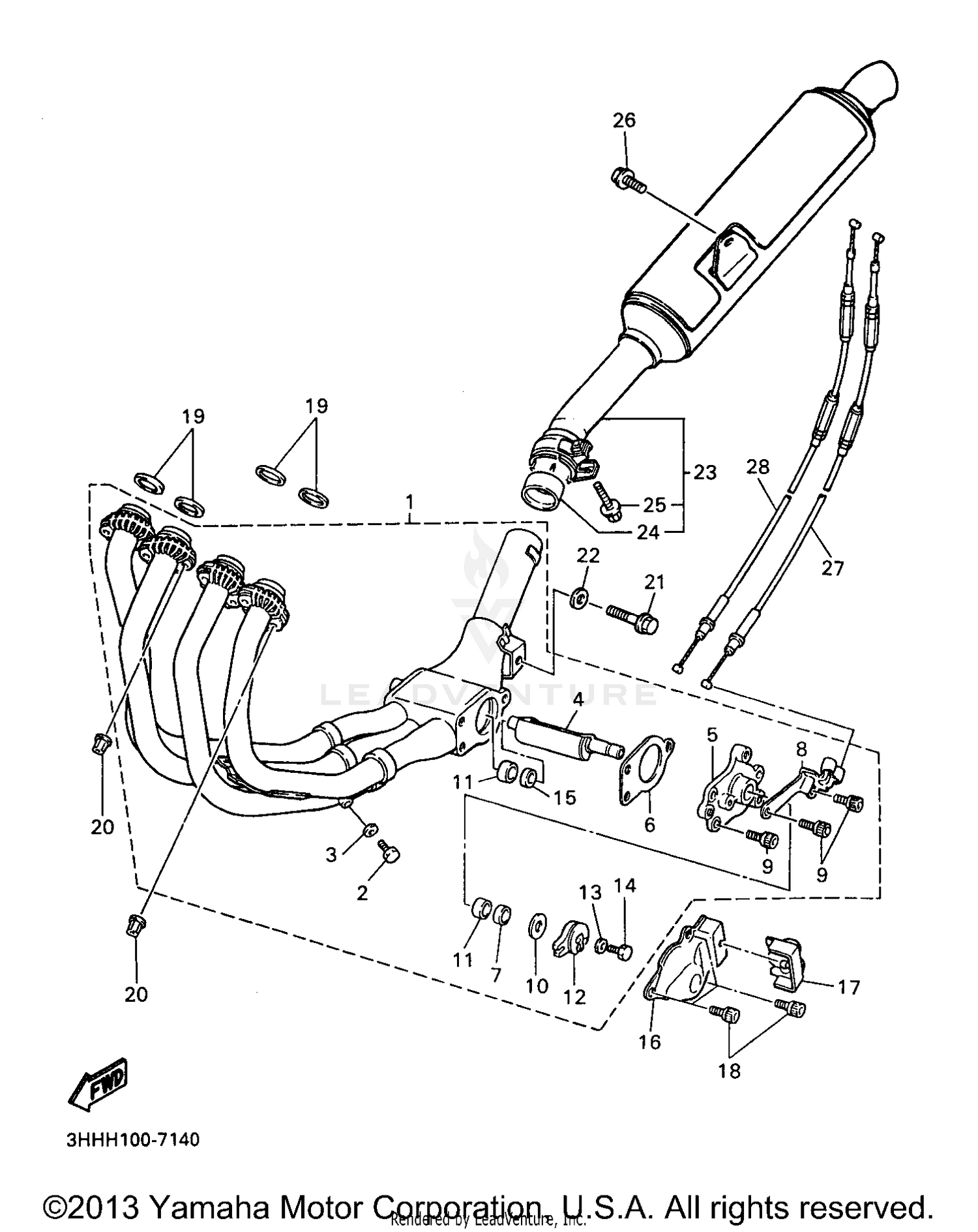 EXHAUST 2 CALIFORNIA ONLY