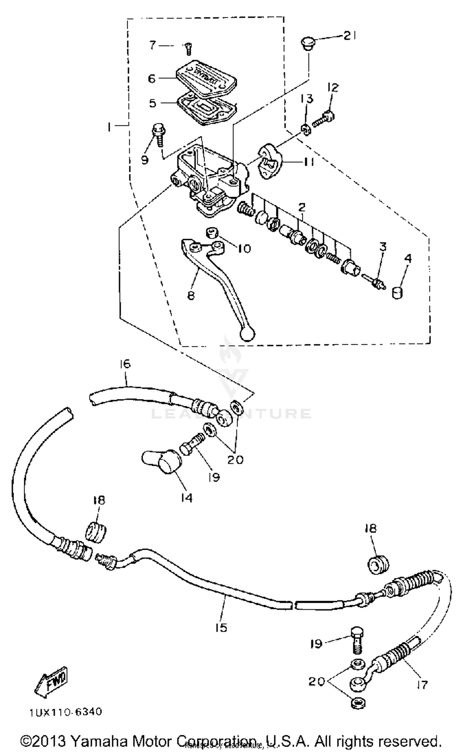 FRONT ,MASTER CYLINDER 2