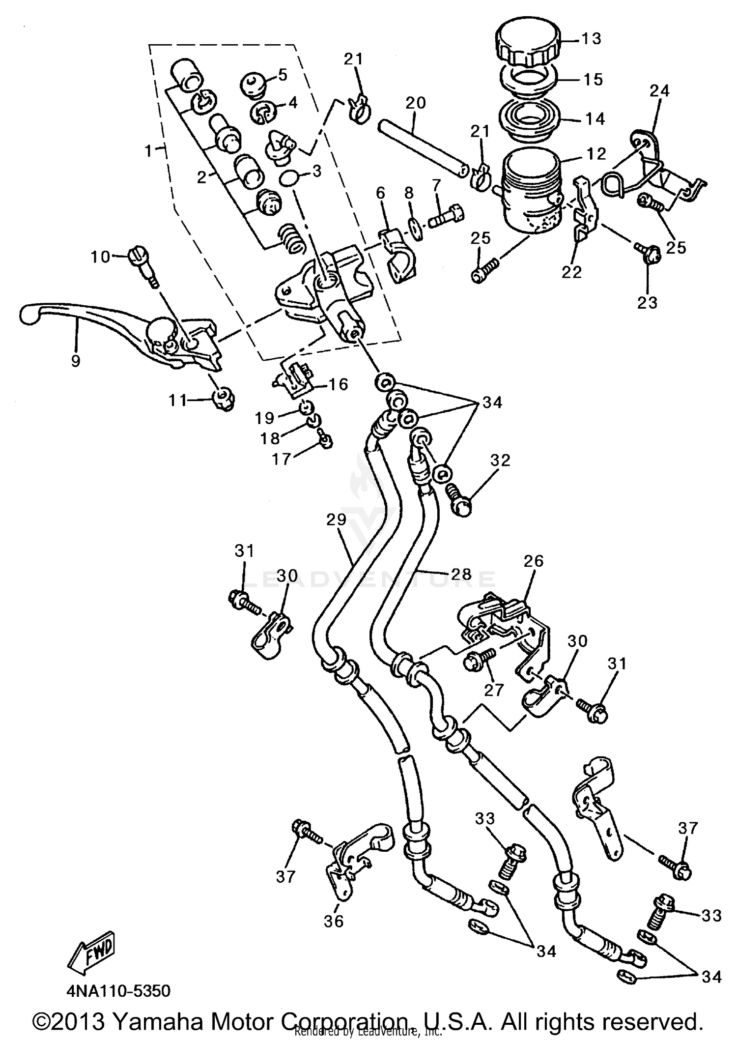 FRONT MASTER CYLINDER