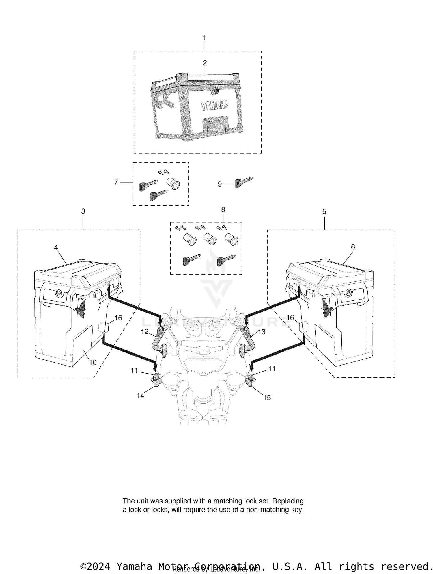 OPTIONAL TRUNK SIDE CASE