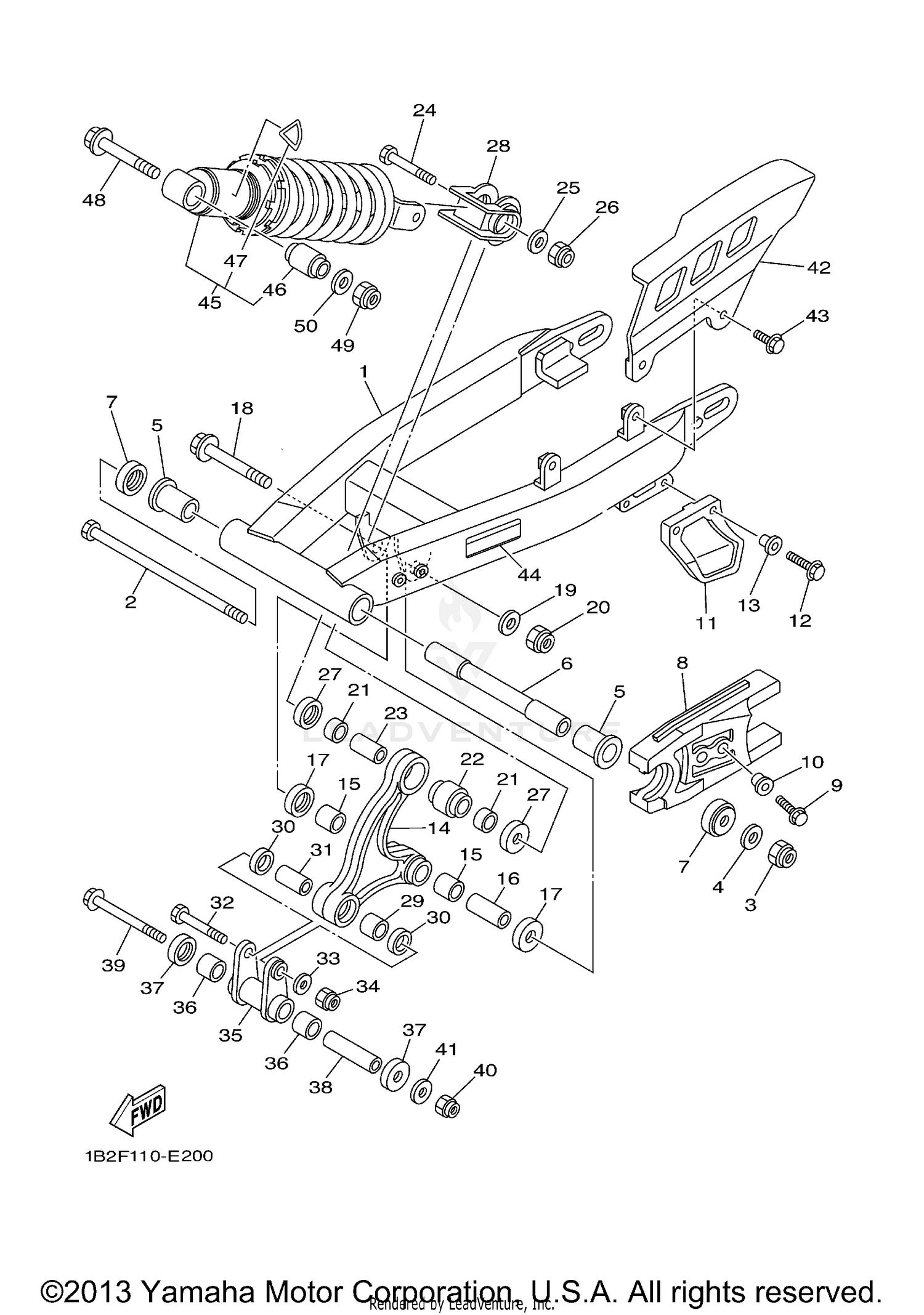 REAR ARM SUSPENSION EV 1B2D