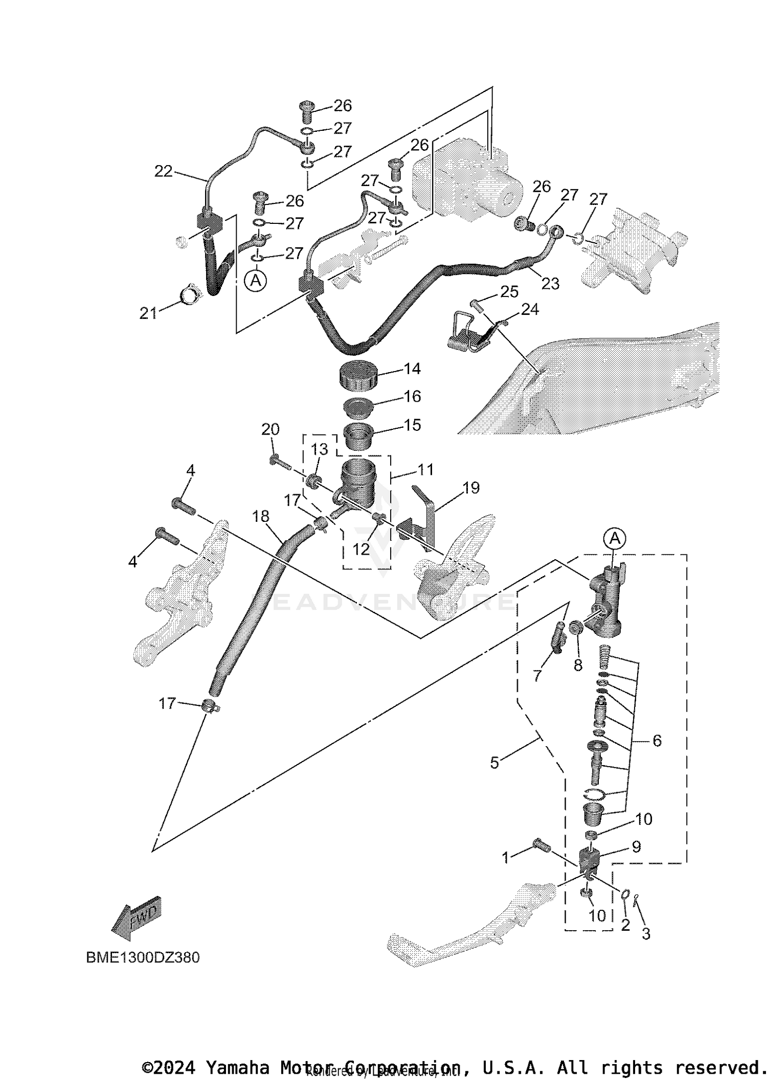 REAR MASTER CYLINDER